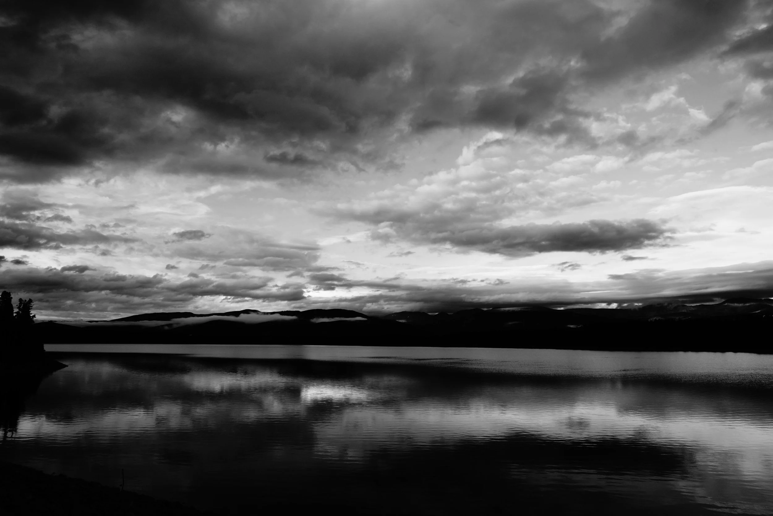 Turquoise Lake 1 B/W, Mosquito Range; Leadville, CO