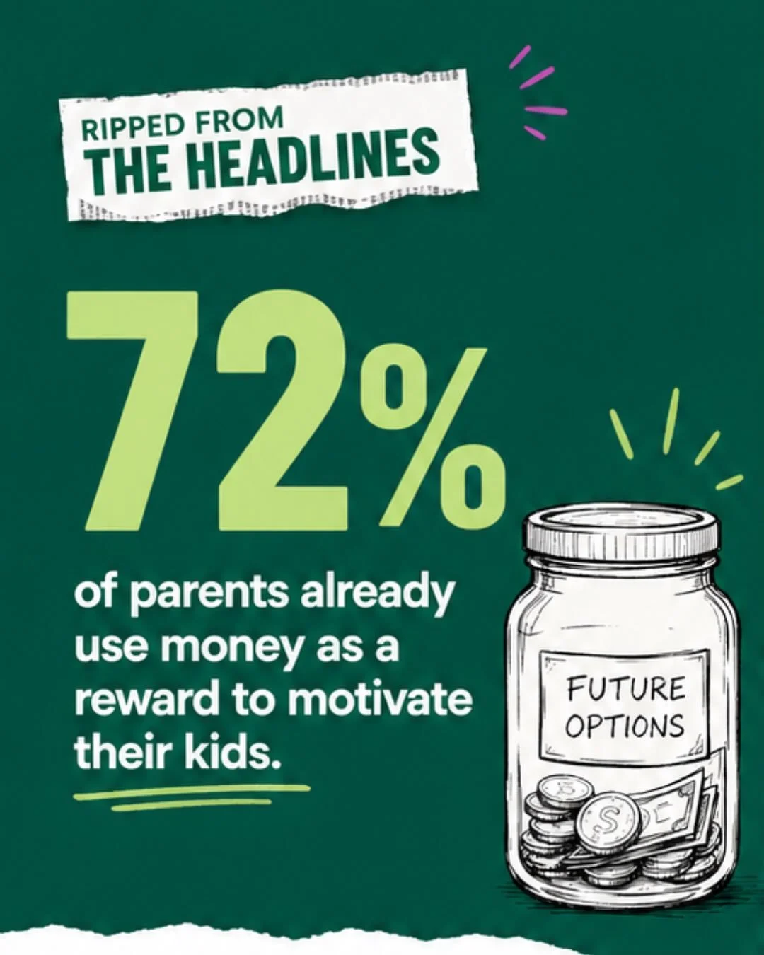 Are you just paying or educating? Wealth isn&rsquo;t built without knowledge too.

We created a free Money-Smart Readiness Guide to see if your child is on track. Find out in just a few minutes!

#choresforkids #moneysmartkids #wealthymindset #wealth
