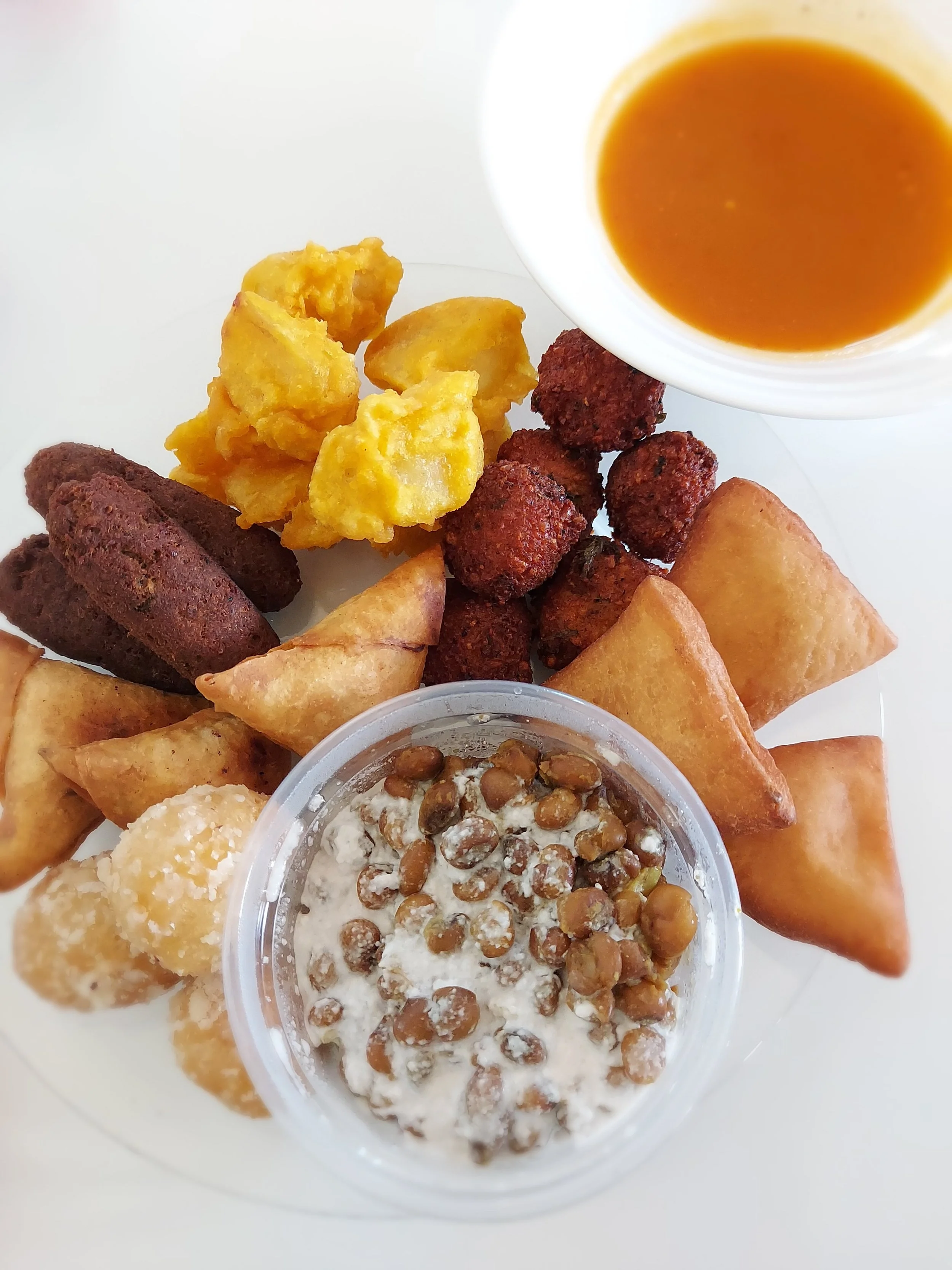 Mombasa breakfast platter