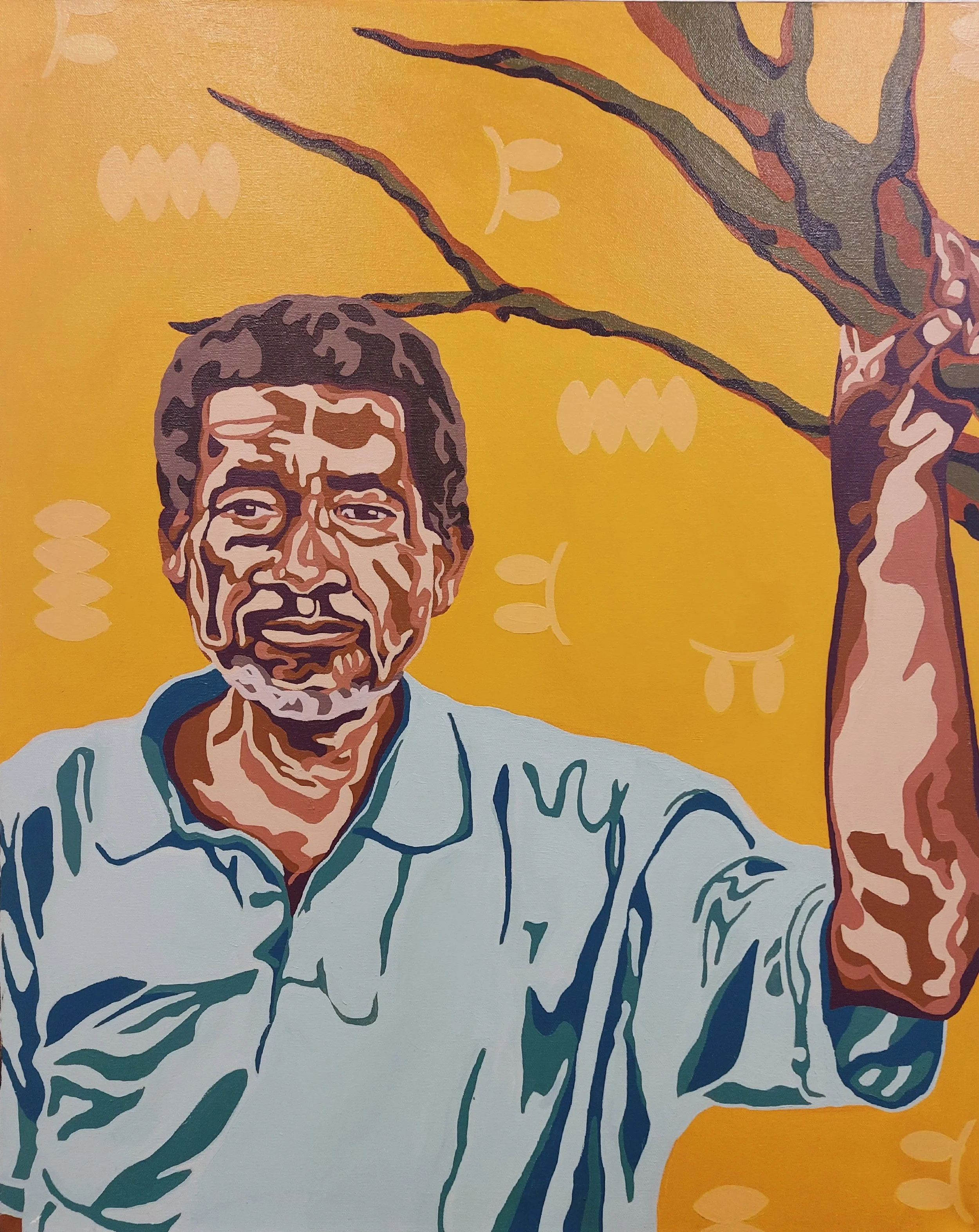 Leogane

24" x 30" 

Acrylic on canvas

2017