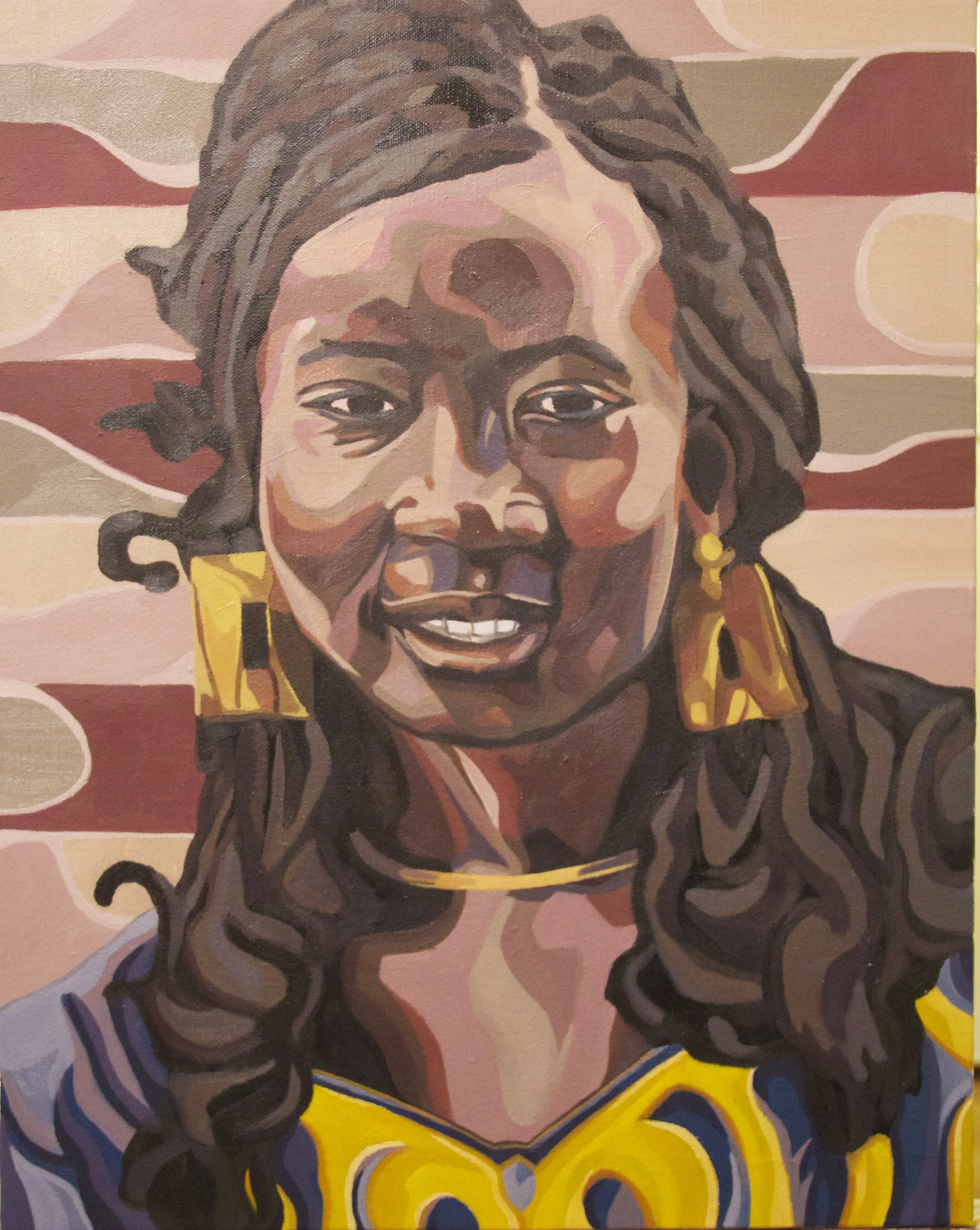 Mama

16” x 20”

Oil and acrylic on canvas

2014