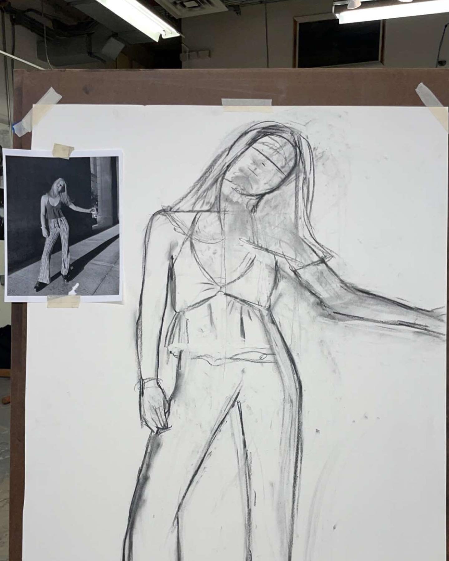 Currently working on a self portrait&hellip; Check in for future updates!

#portrait #drawing #portraitdrawing #artwork #artistsoninstagram #charcoal #charcoaldrawing