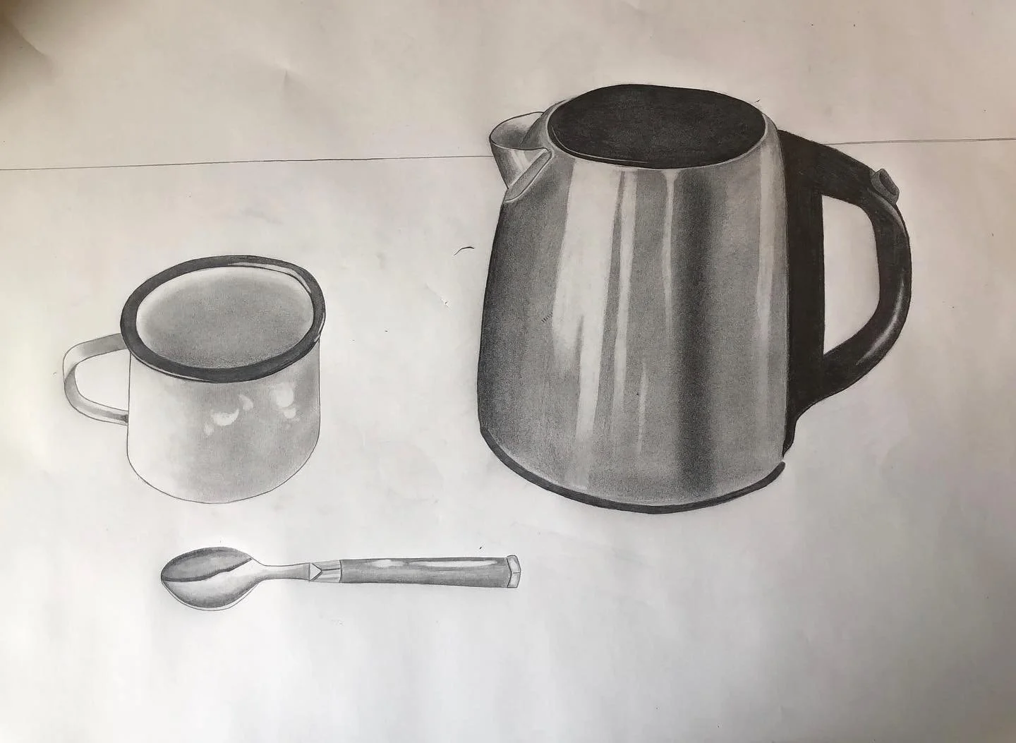Graphite Still Life