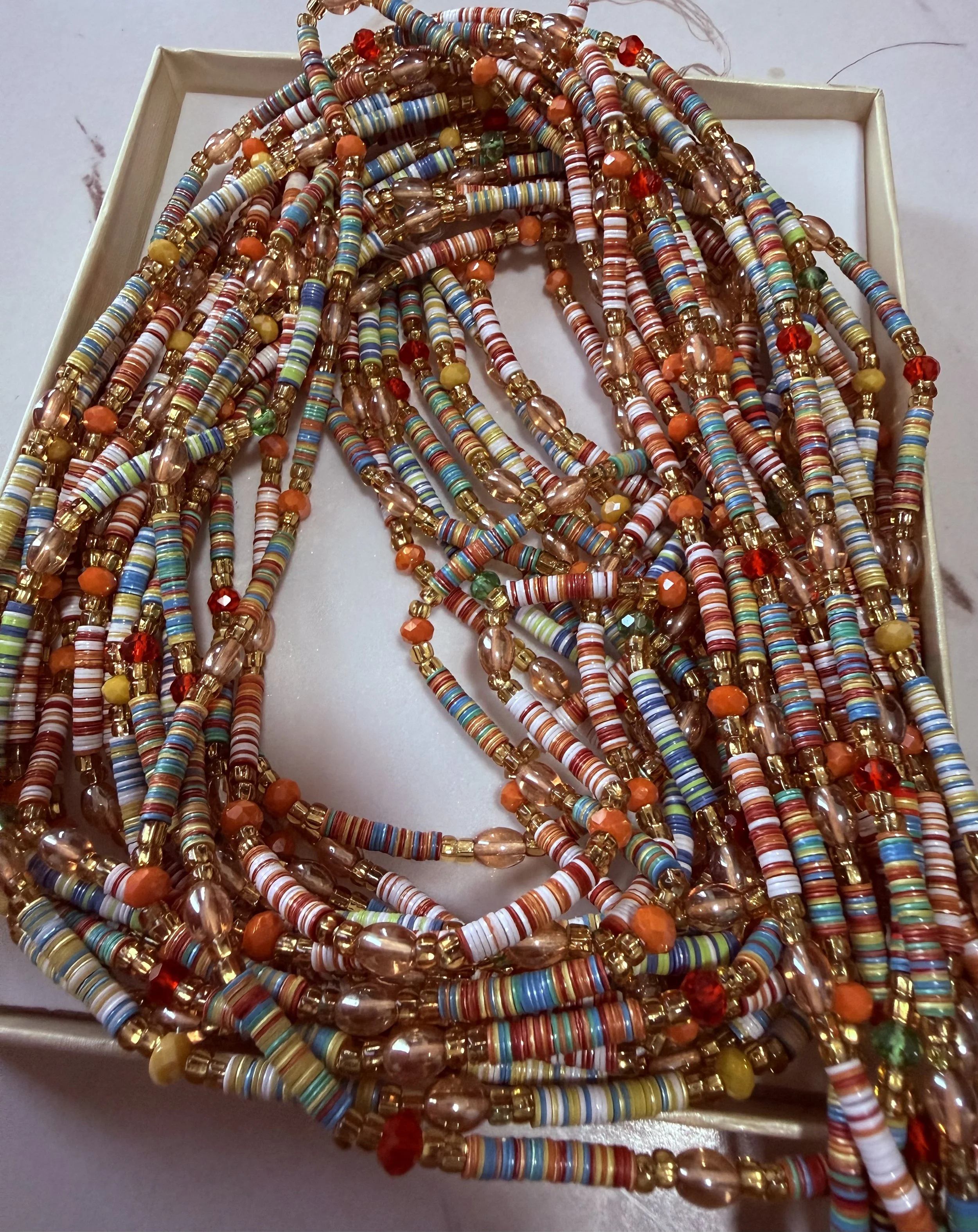 Vibrant Heritage Waist Beads