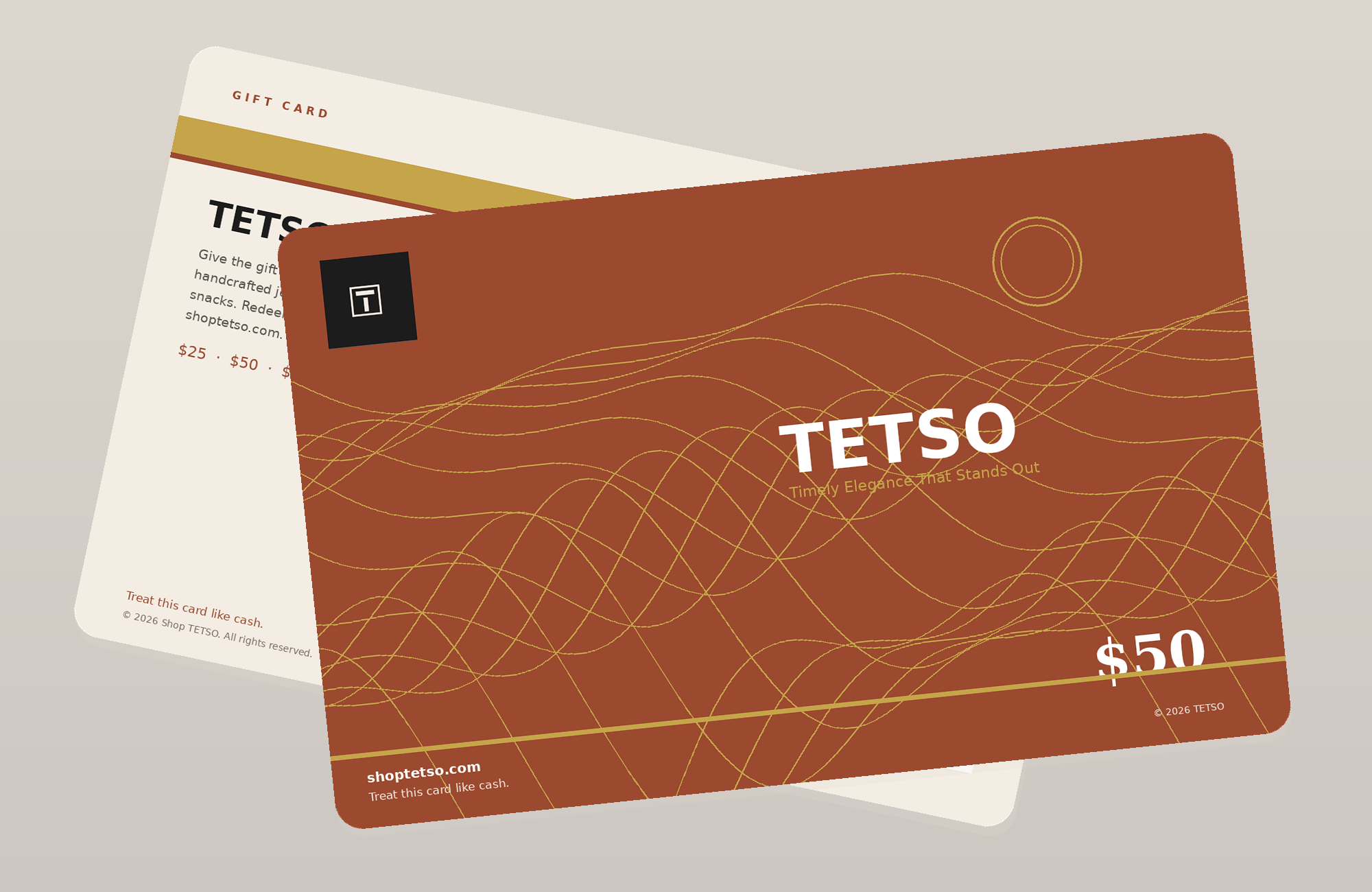 TETSO Gift Card — Give the Gift of Africa