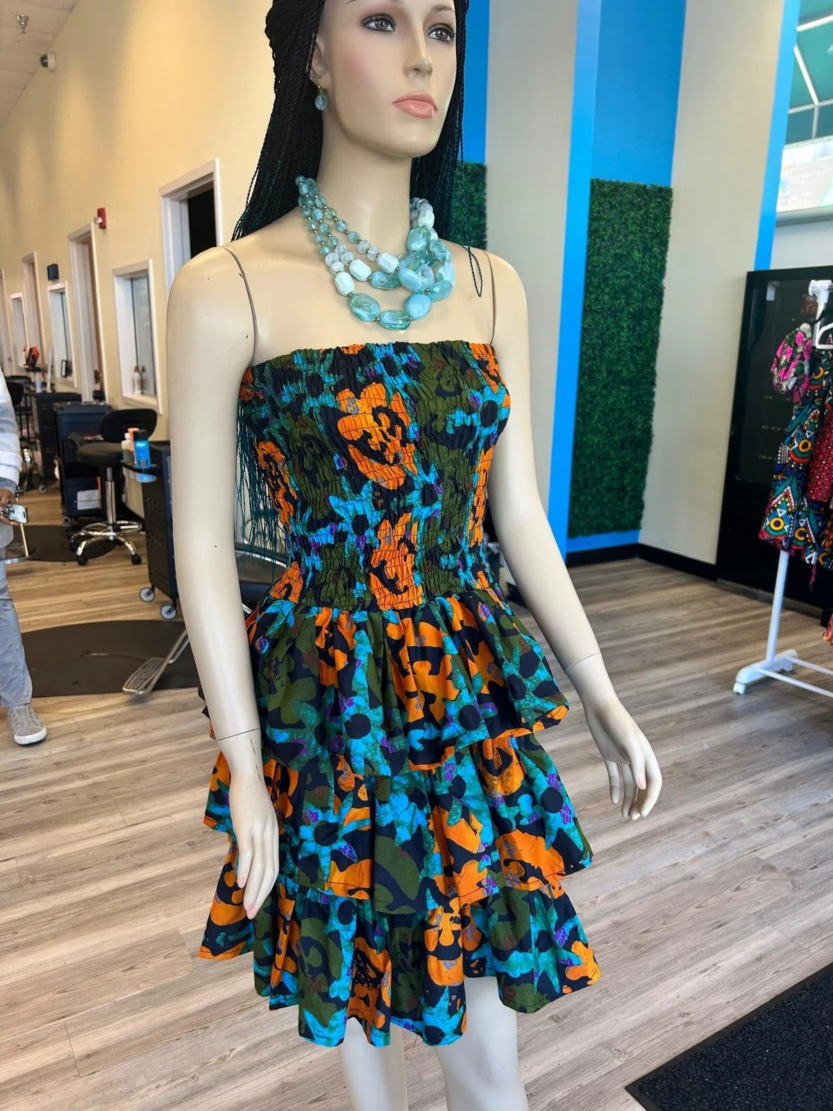 Multi-Color Short Ruffle