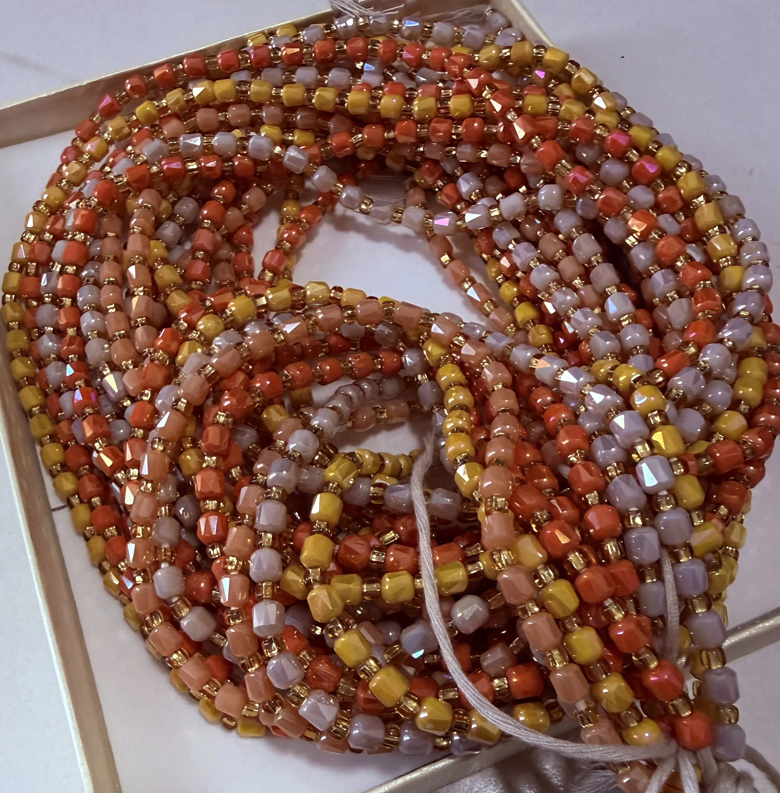 Vibrant African Waist Beads