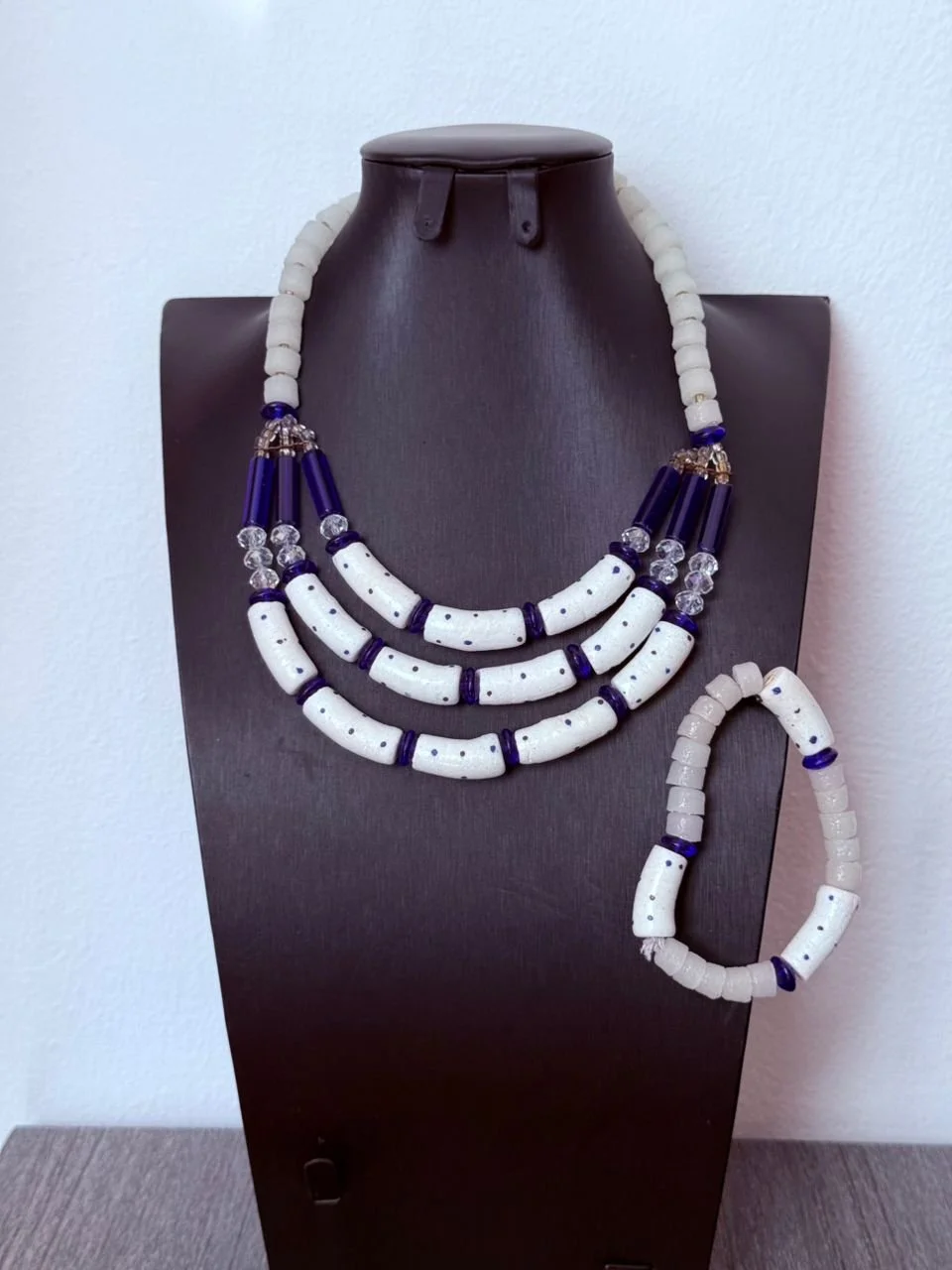 Elegant Handcrafted Necklace and Bracelet Set