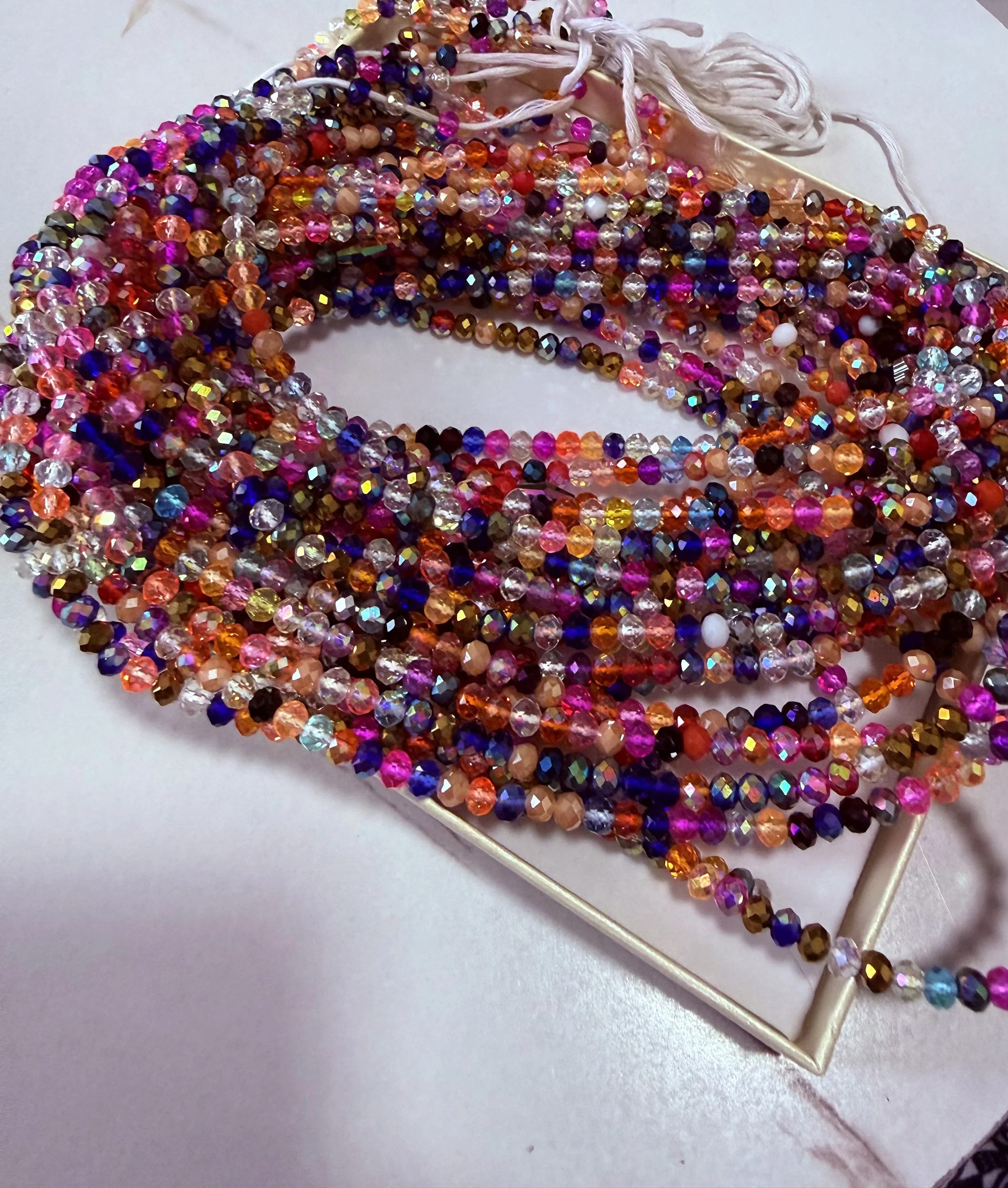 multi-colored Heritage Waist Beads
