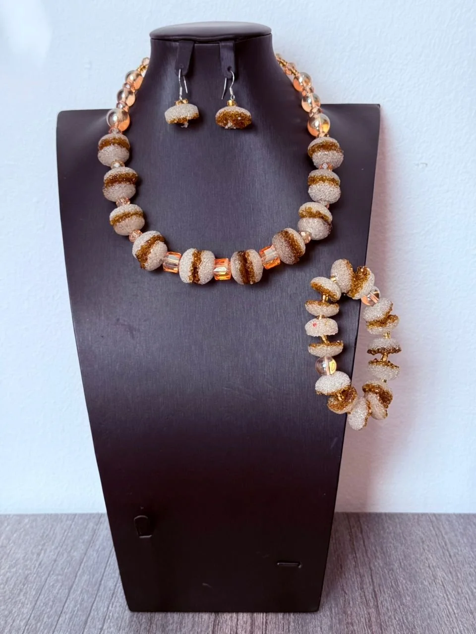 Exquisite Glass Bead Jewelry Set