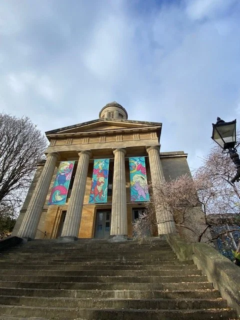 St Georges Bristol with Art by Lucas Antics