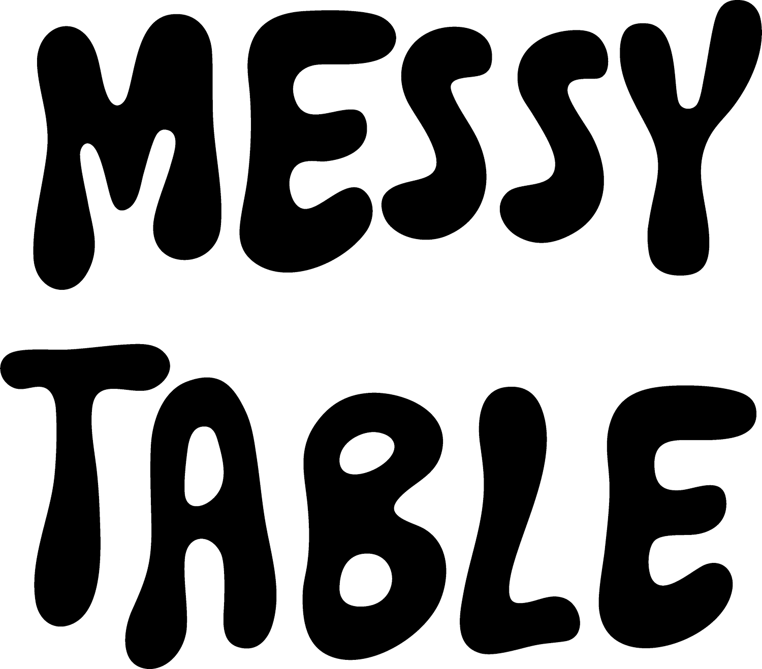 MESSY TABLE