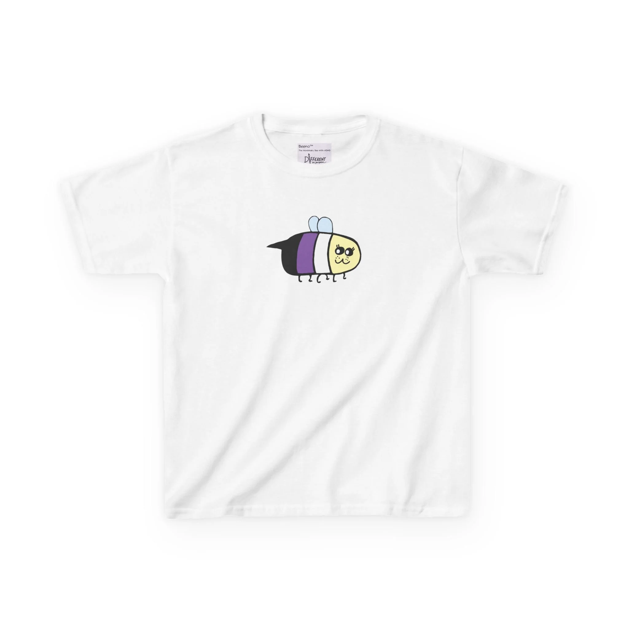 Beeno™ The Nonbinary Bee with ADHD - kid t-shirt