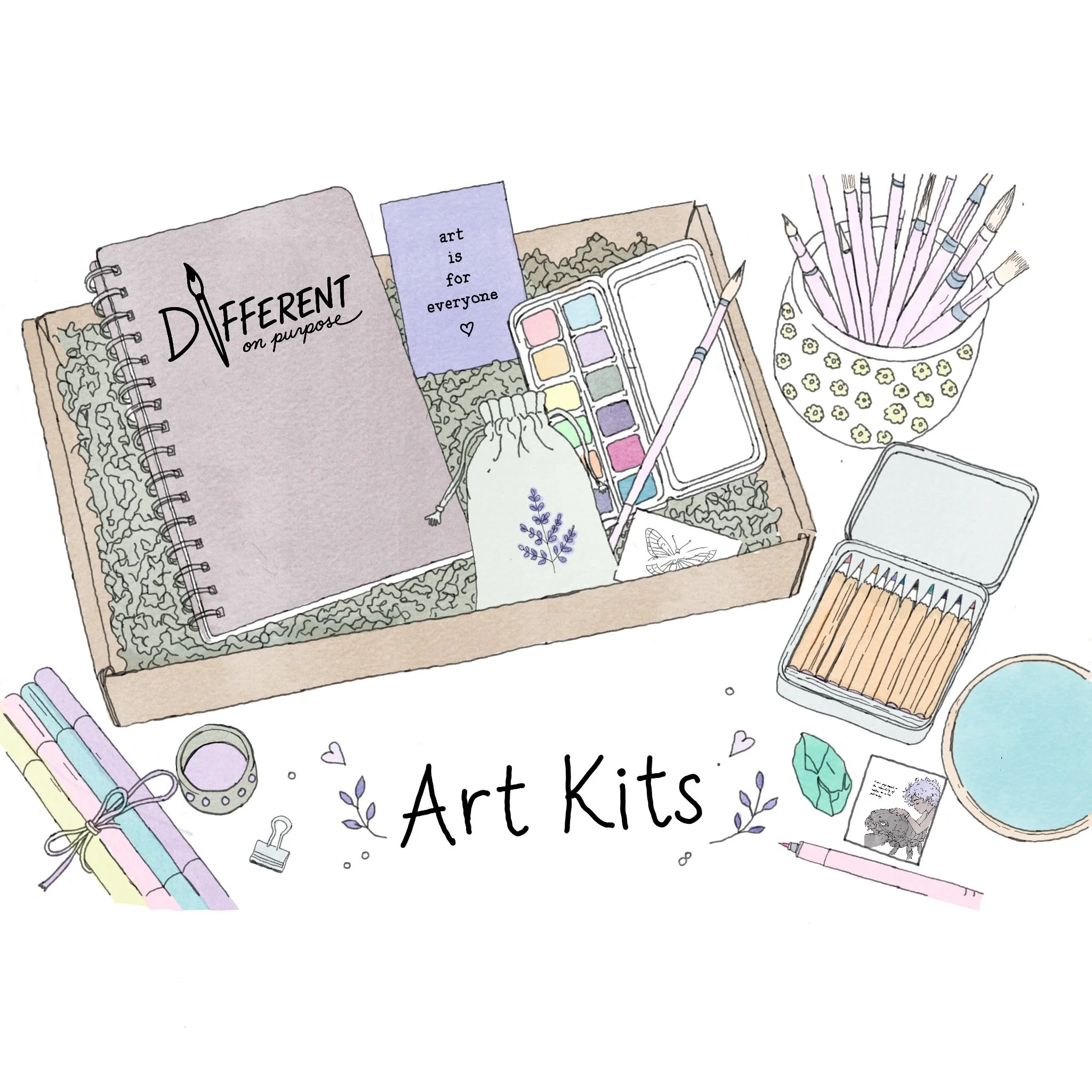 Curated Art Kits (Coming soon!)