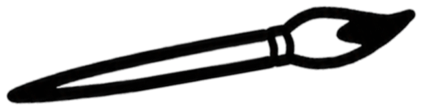 hand drawn paintbrush