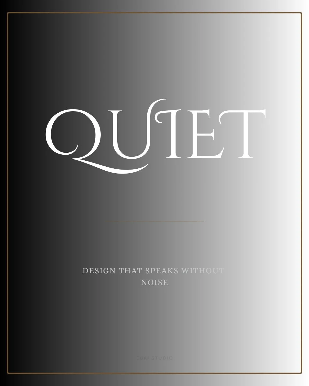 Design that holds attention&mdash;quietly. 

#eukistudio #wellnesswebdesign #wellnessbrand #esthetician #designpsychology