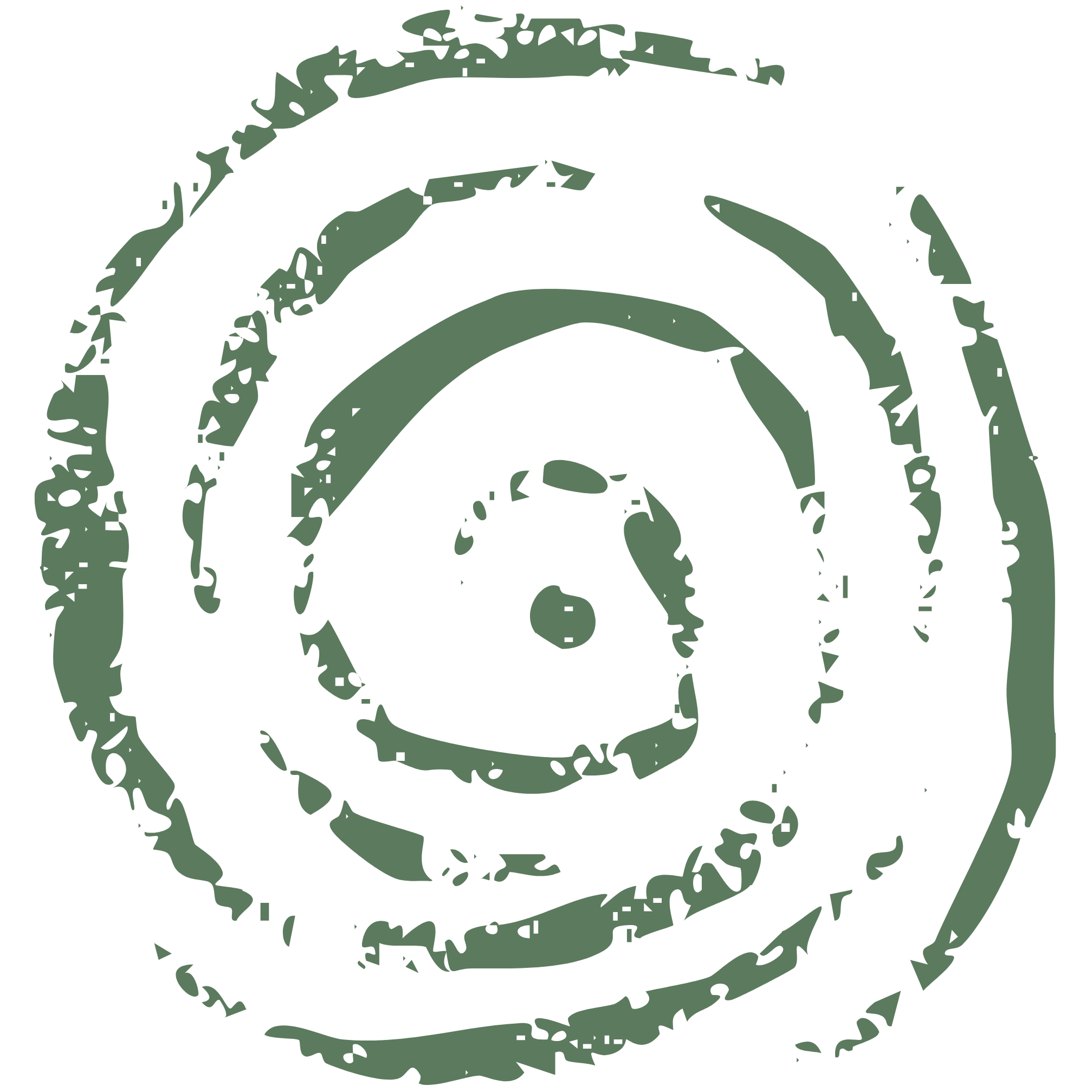 Black text with green logo that reads 'The Original' in script font, with additional stylized text around it.