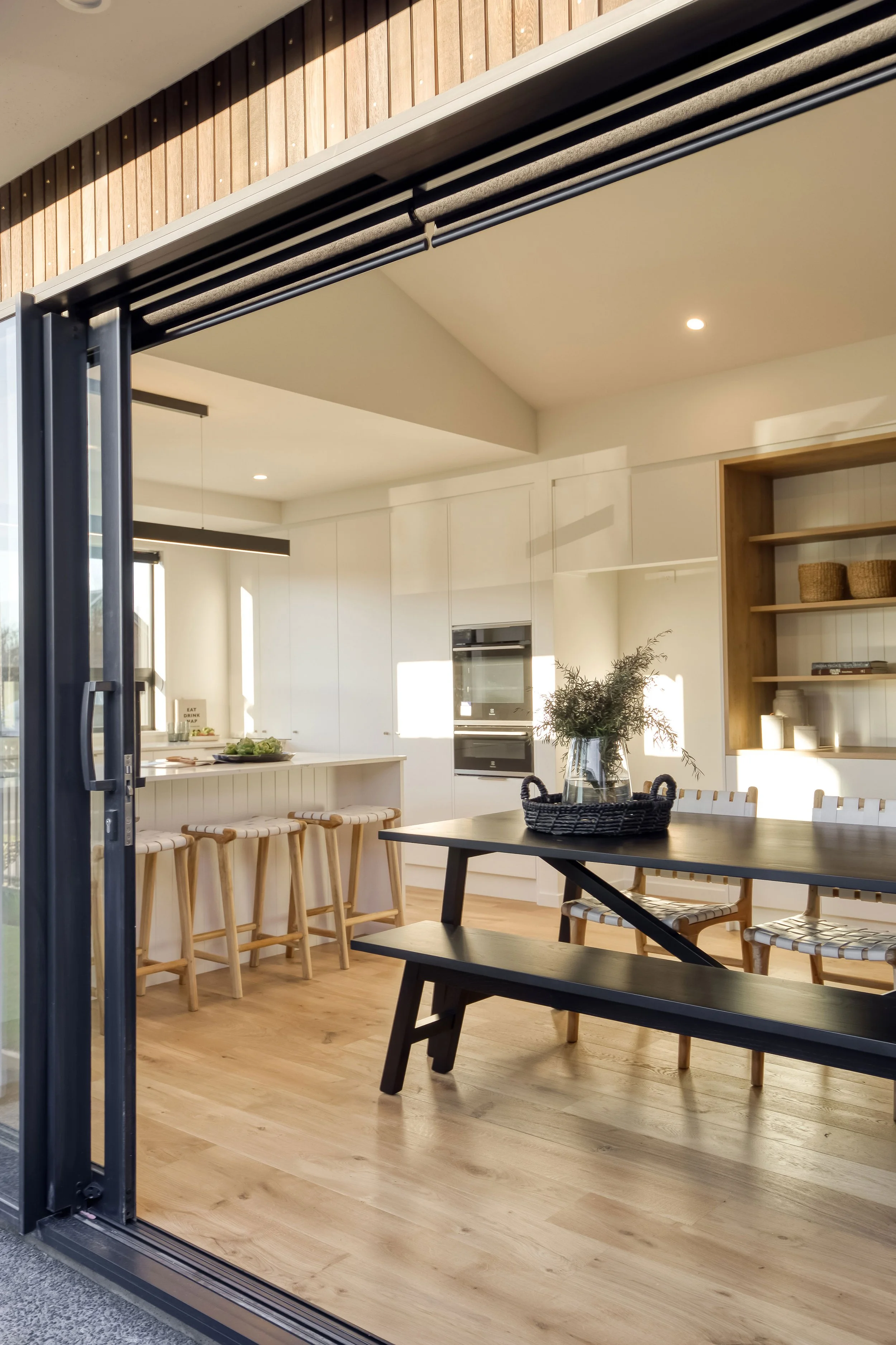 Kitchen Dining from Patio