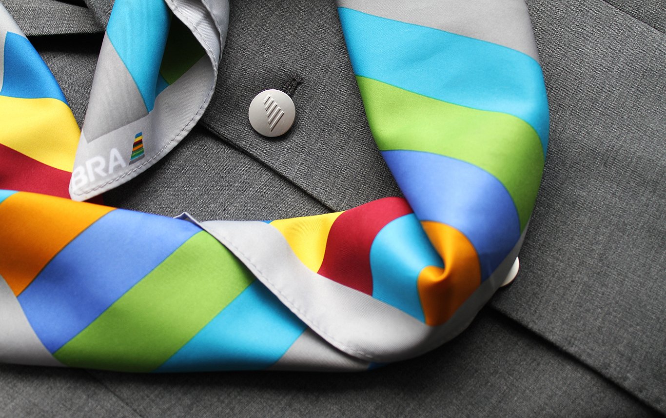 Branded uniform details