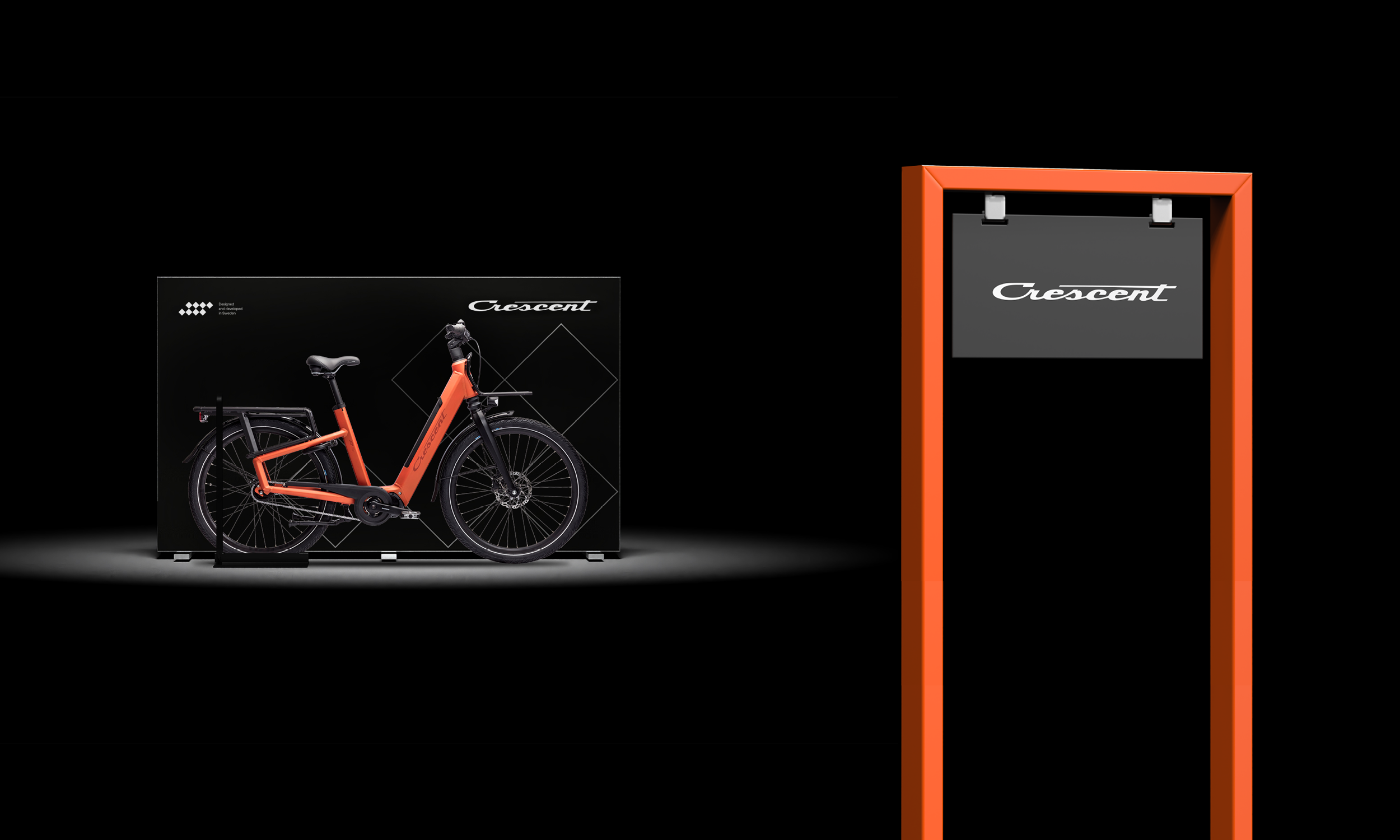 A modular display system developed for resellers