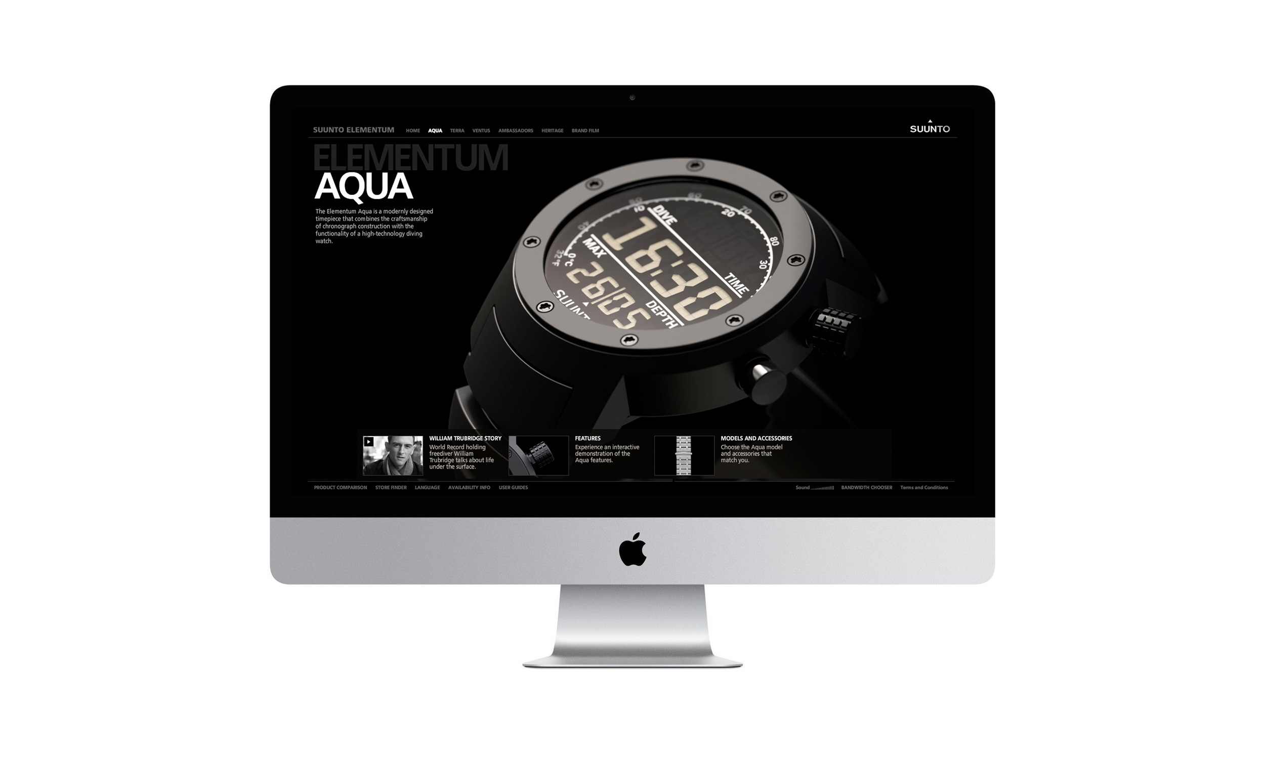 Campaign microsite