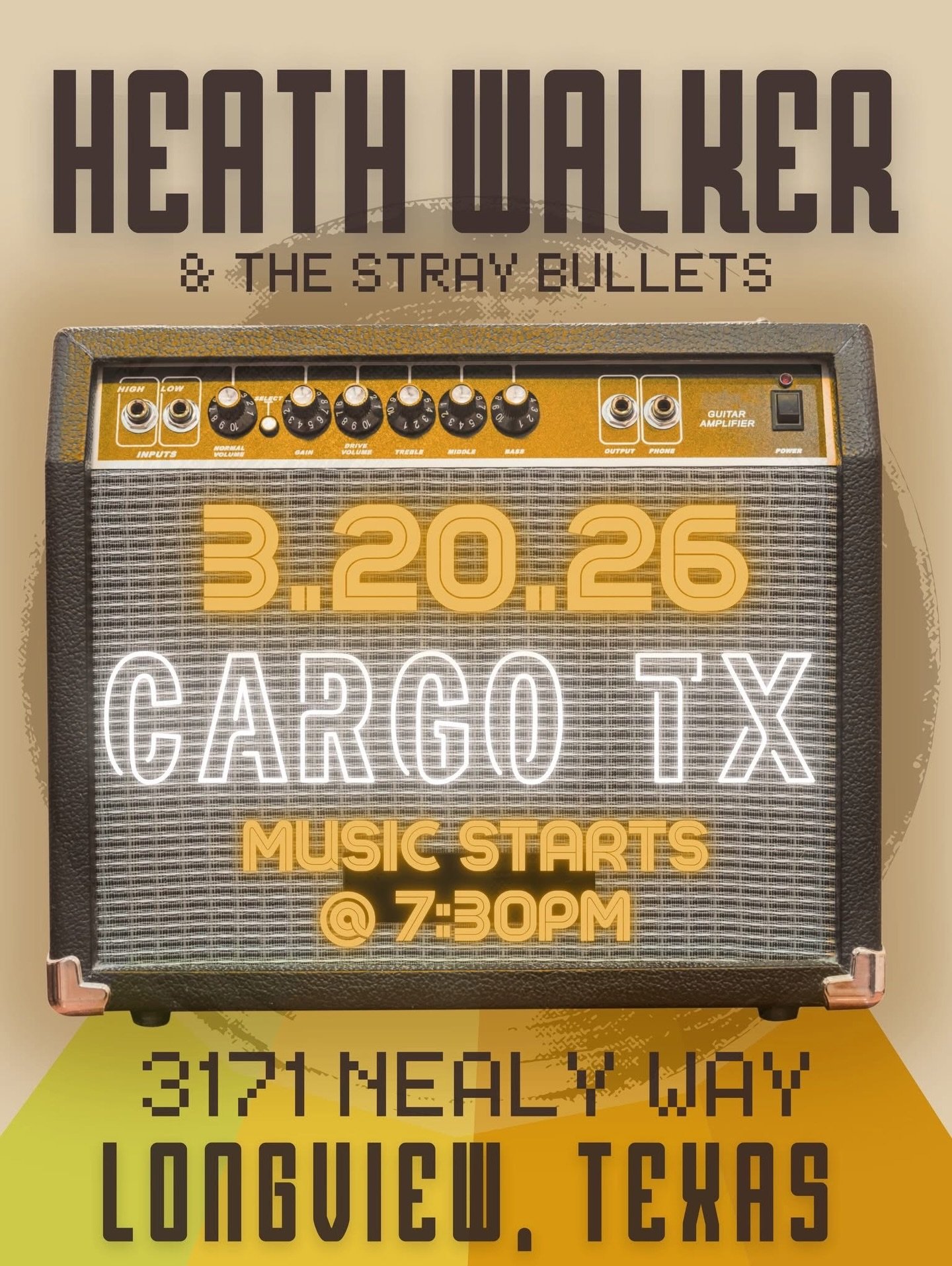 We couldn&rsquo;t be more excited about this month&rsquo;s lineup! See y&rsquo;all there! @cargo_tx