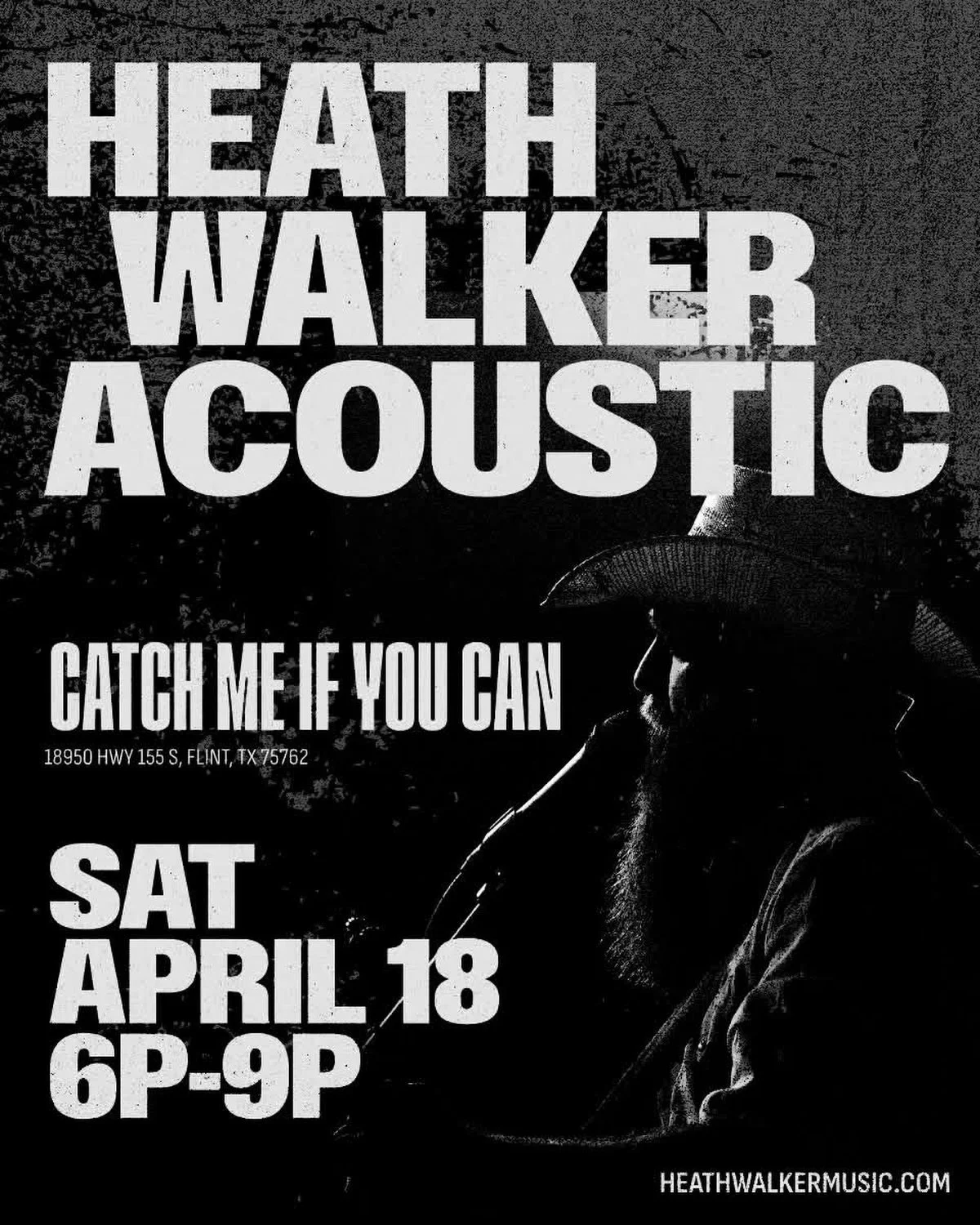 Come hang out tomorrow night at @catchmeifyoucantyler ! A section of the patio is covered and they&rsquo;ve got space inside, too. Plenty of crawfish and good tunes waiting for you!

Acoustic from 6&ndash;9. Rain or shine, it&rsquo;s gonna be a good 