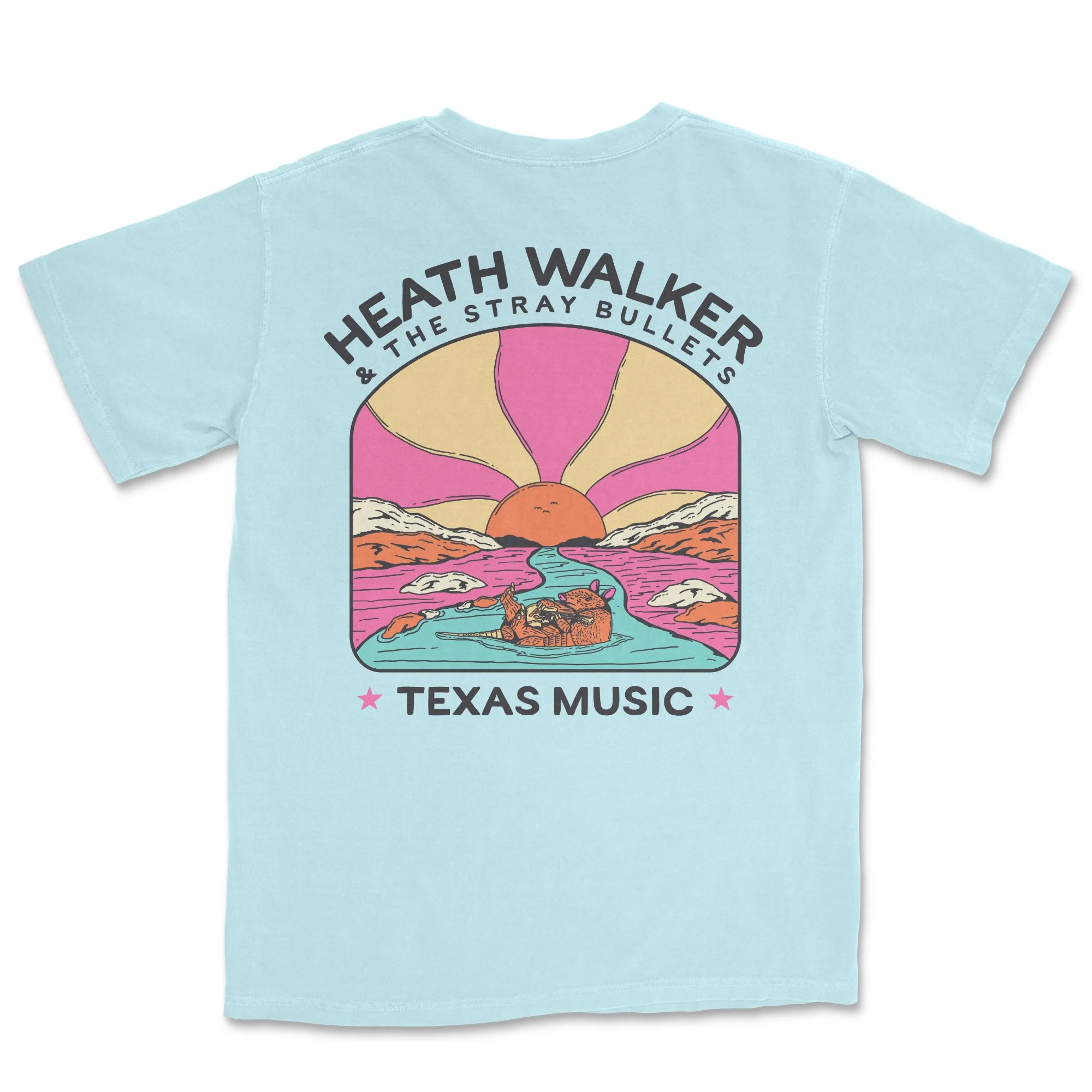Chilly Armadilly NEON Summer Tee