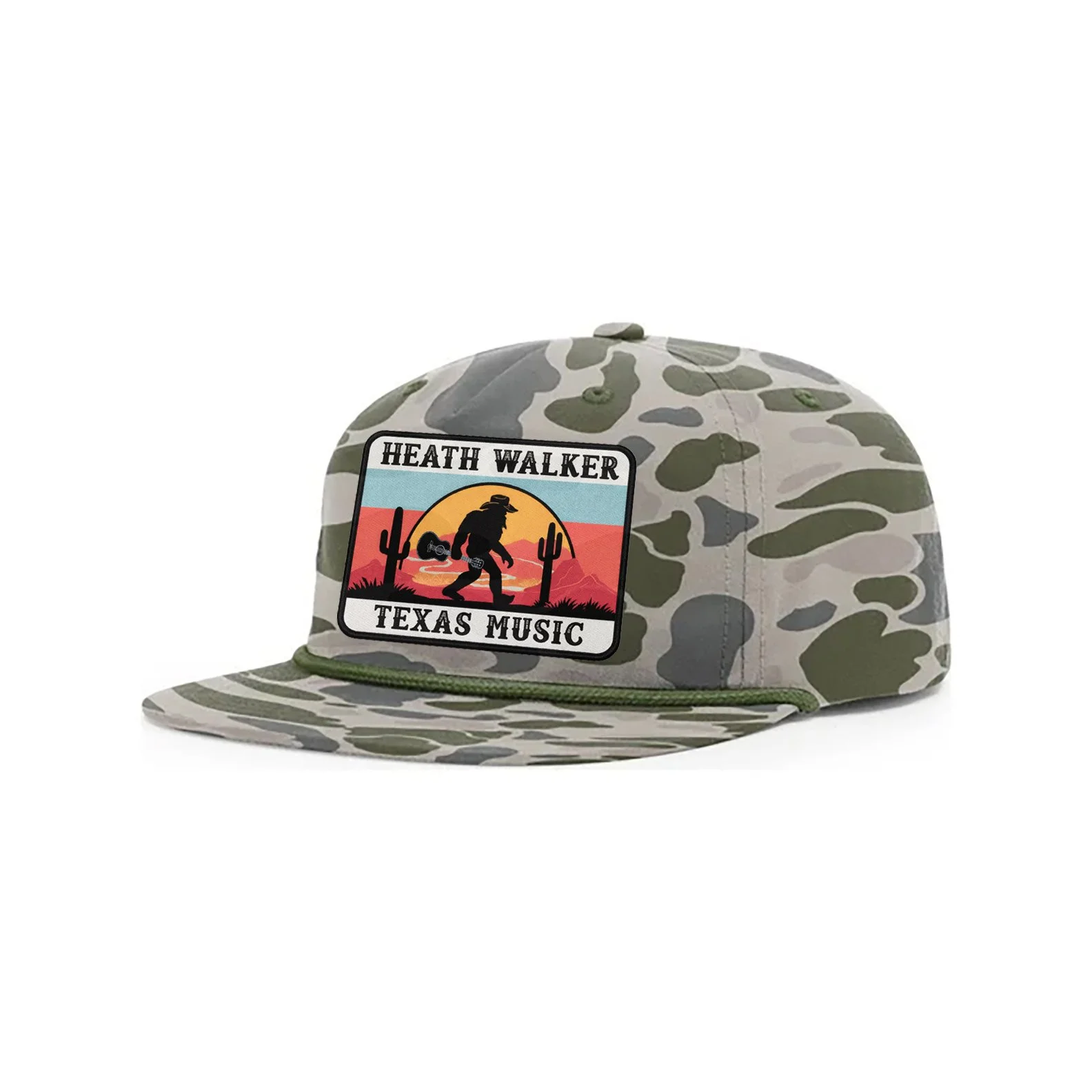 Marsh Camo Patch Richardson Rope Hat