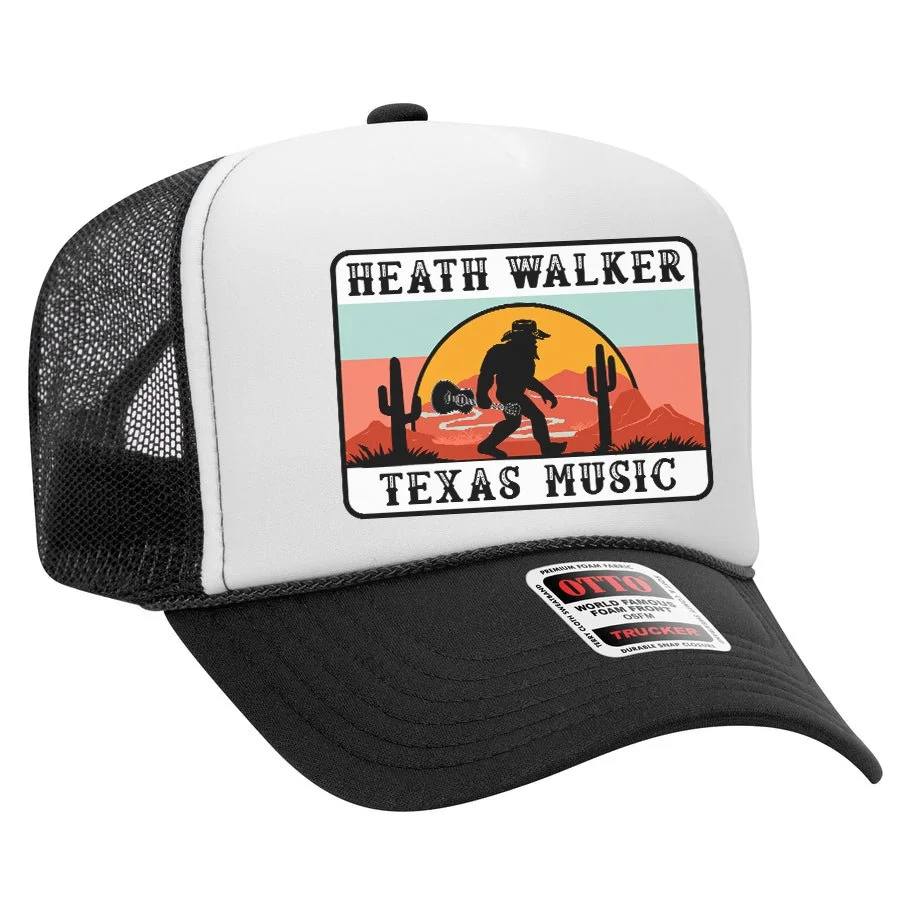 Blk/Wht decal Foam Trucker - OTTO
