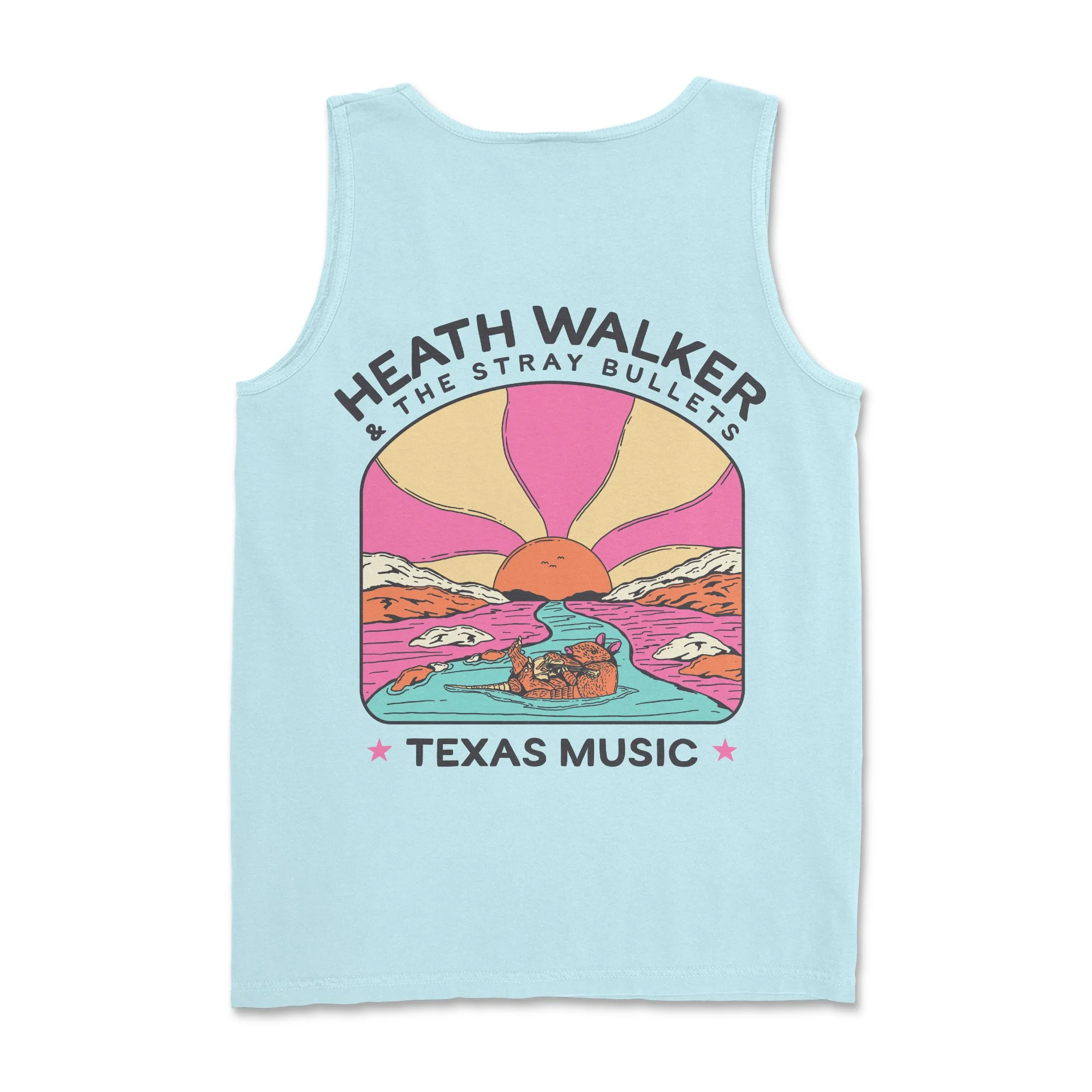 Chilly Armadilly NEON Summer Tank