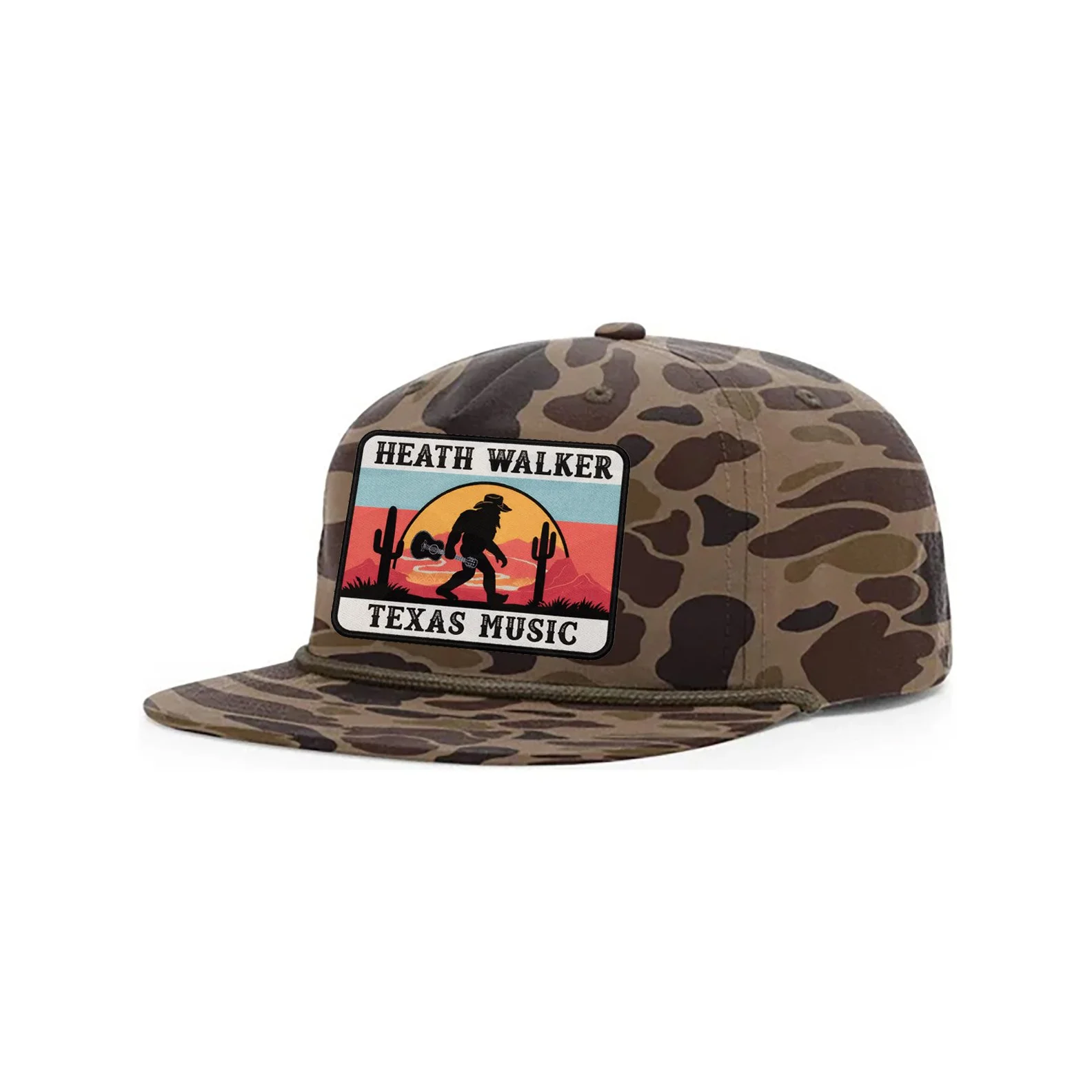 Bark Camo Patch Richardson Rope Hat