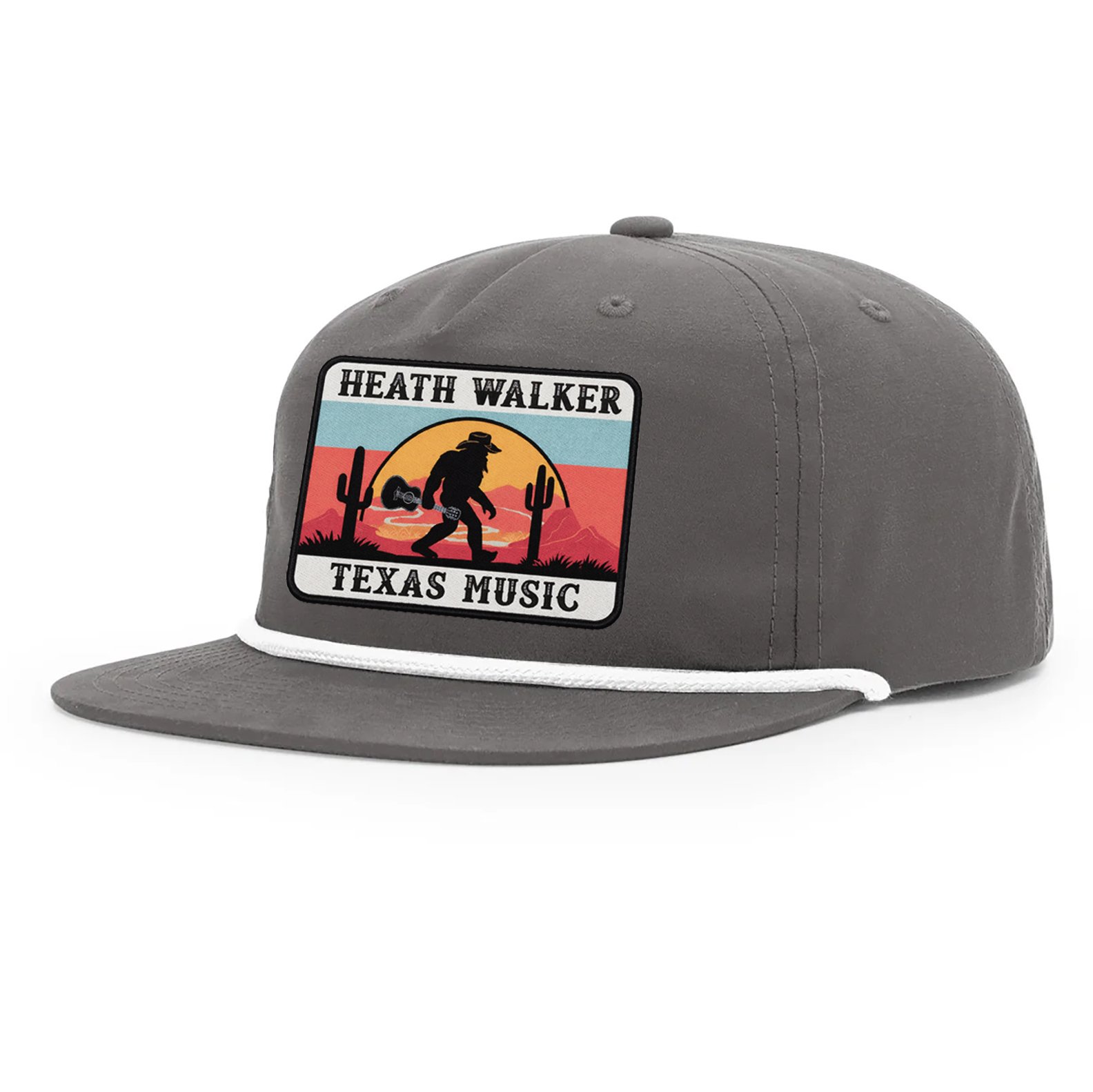 Charcoal Patch Richardson Rope Hat