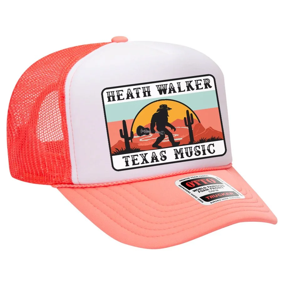 Coral/Wht Decal Foam Trucker - OTTO