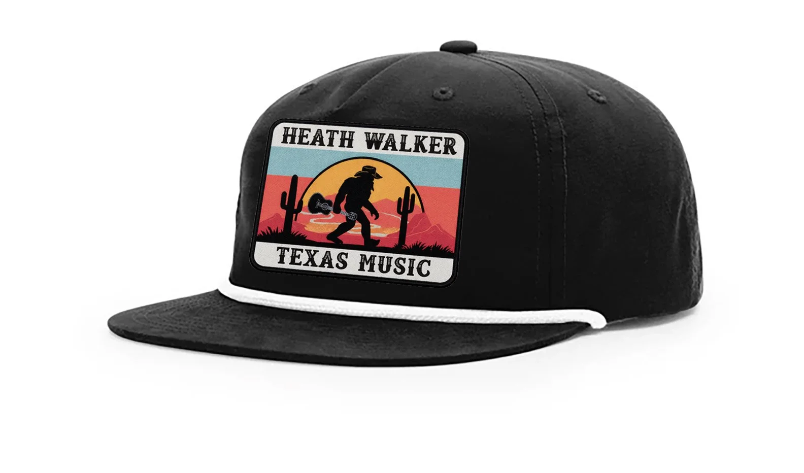 Black Patch Richardson Rope Hat