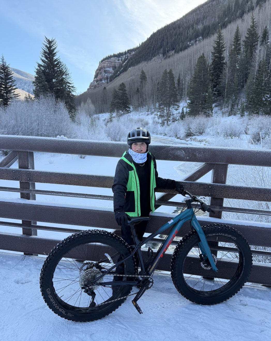 Riding Fat Tire