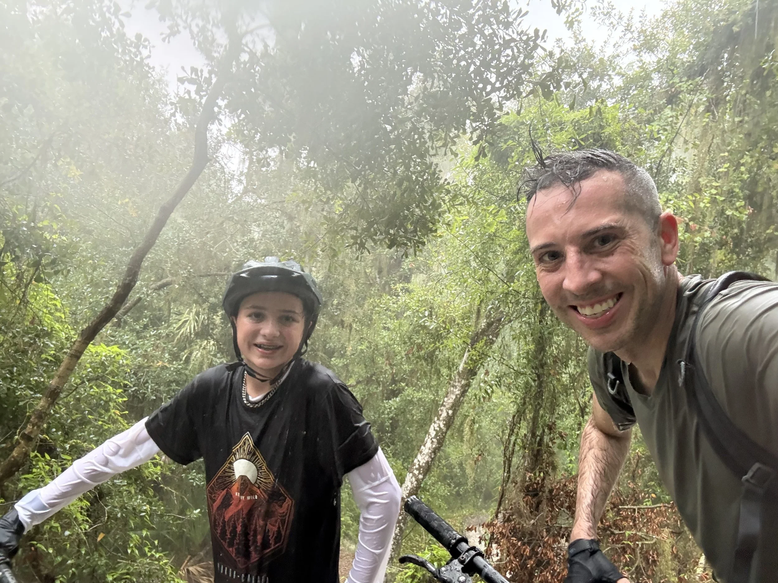 Riding In The Rain