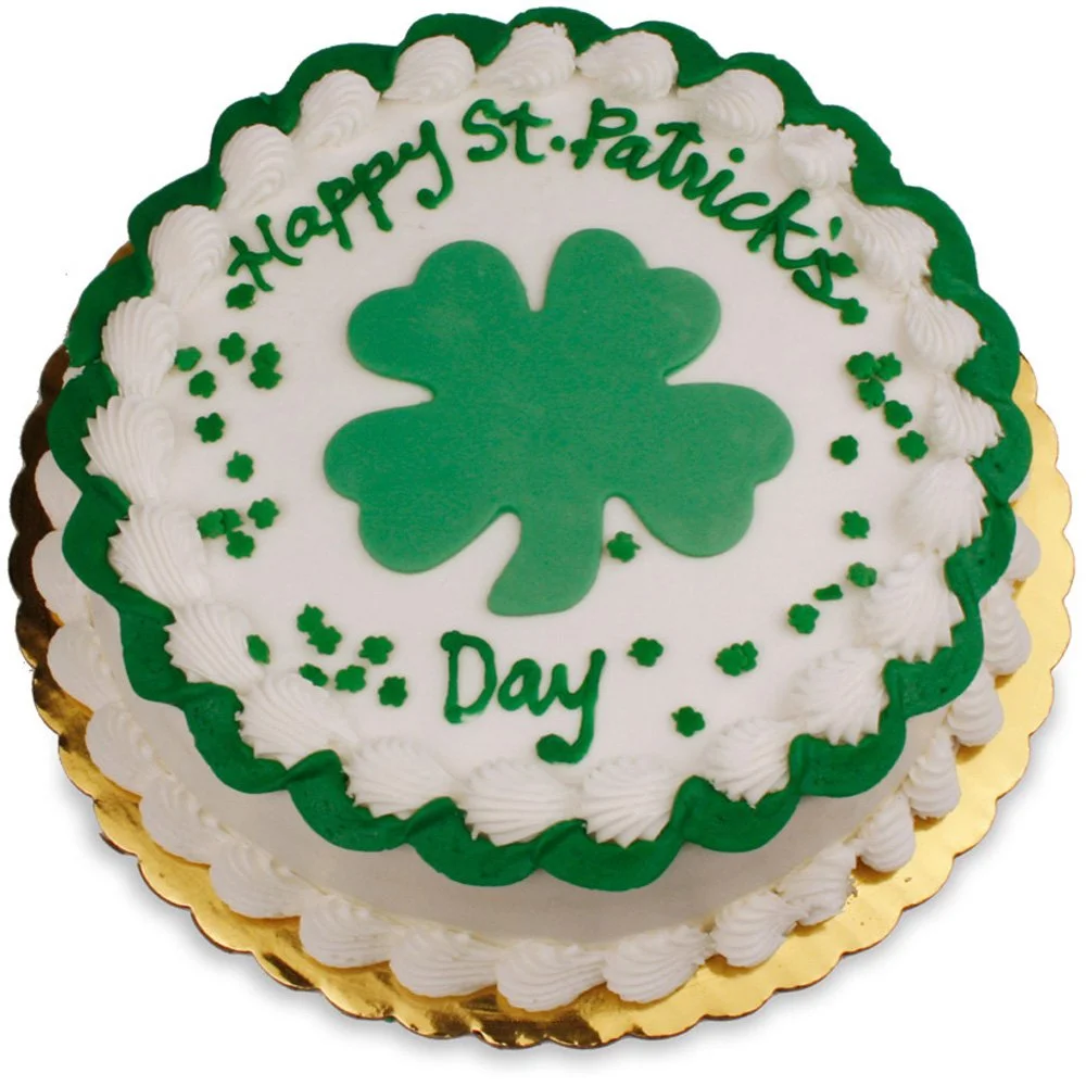 EDDA'S SAINT PATRICKS DAY VANILLA CELEBRATION CAKE