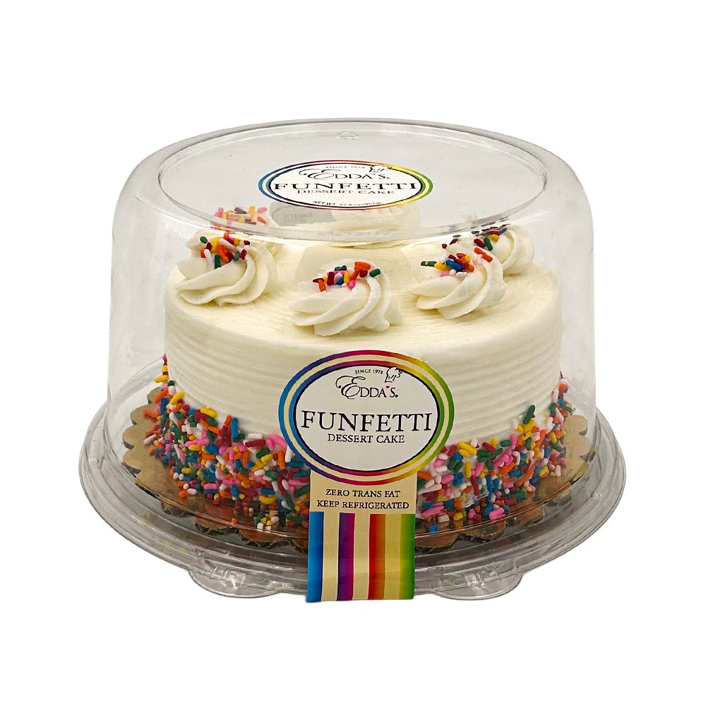 EDDA'S 6' FUNFETTI DESSERT CAKE