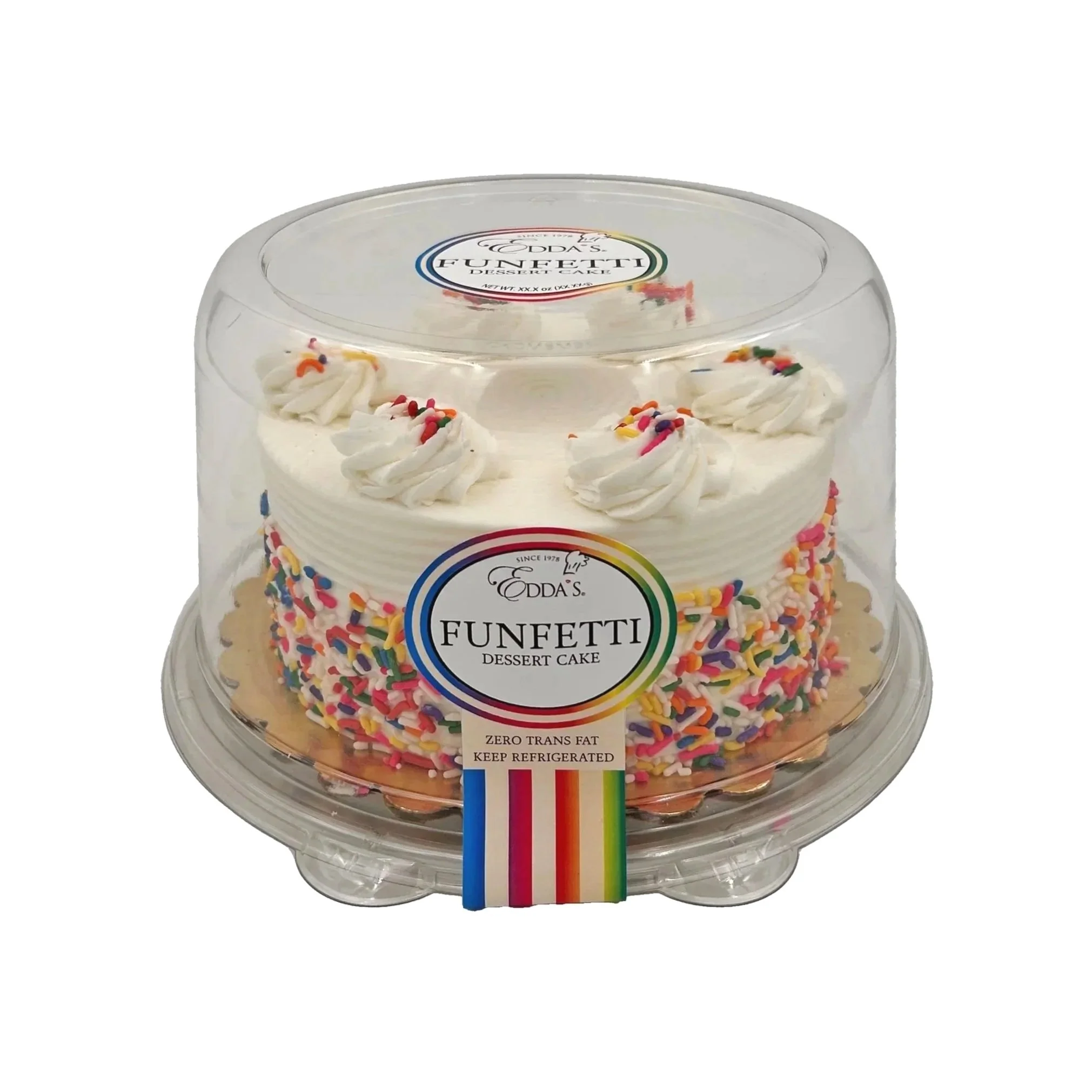 EDDA'S 6' FUNFETTI DESSERT CAKE
