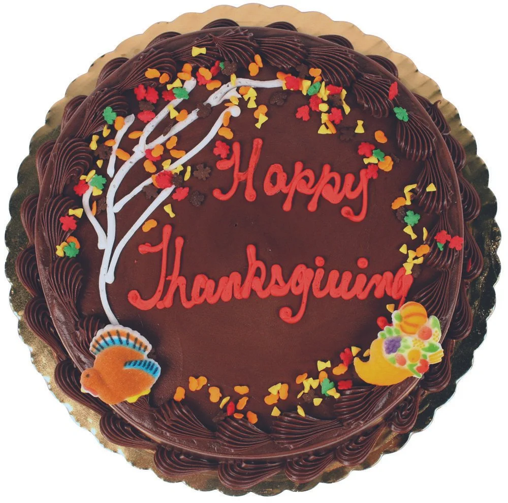 EDDA'S THANKSGIVING DAY CHOCOLATE CELEBRATION CAKE