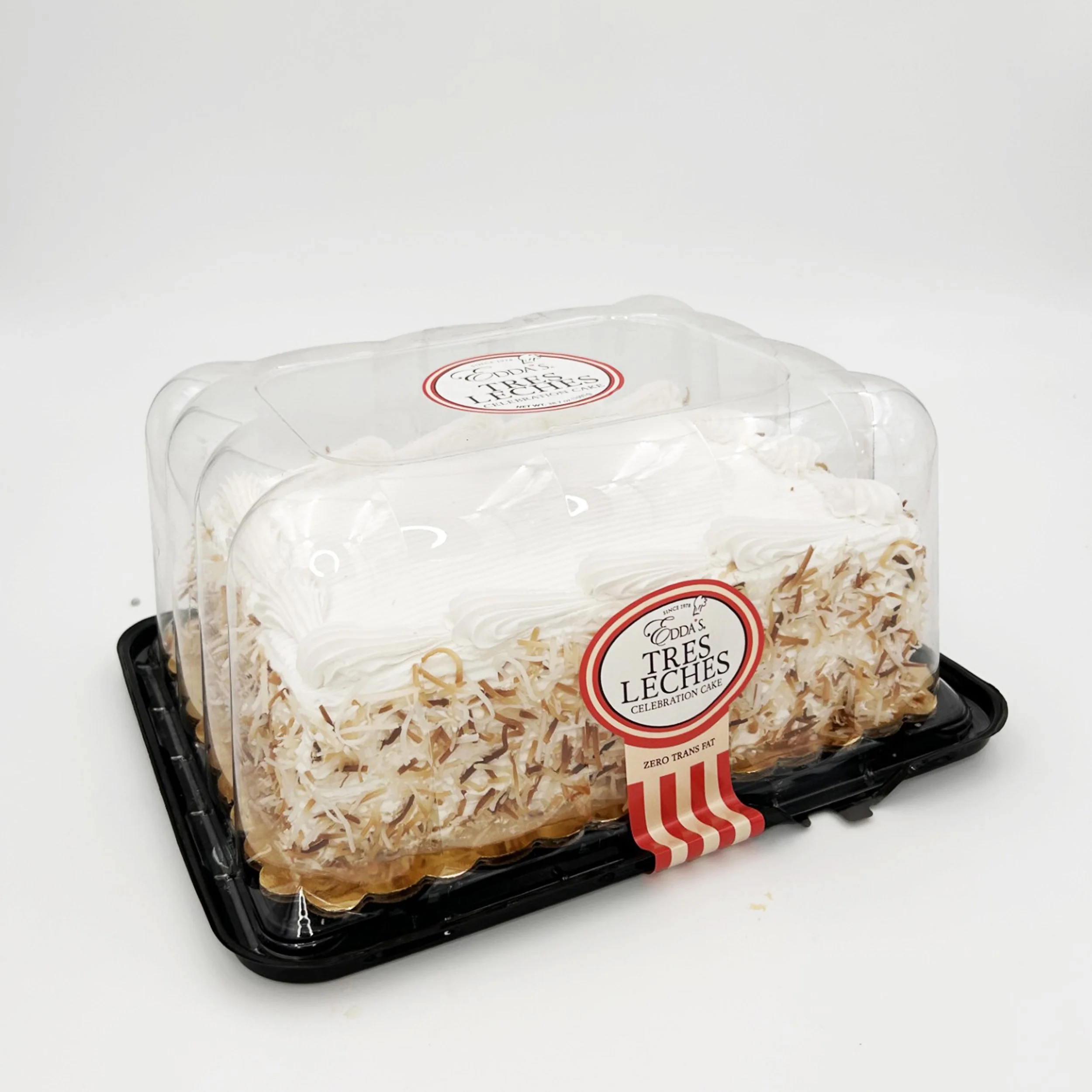 EDDA'S TRES LECHES CELEBRATION COCONUT CAKE