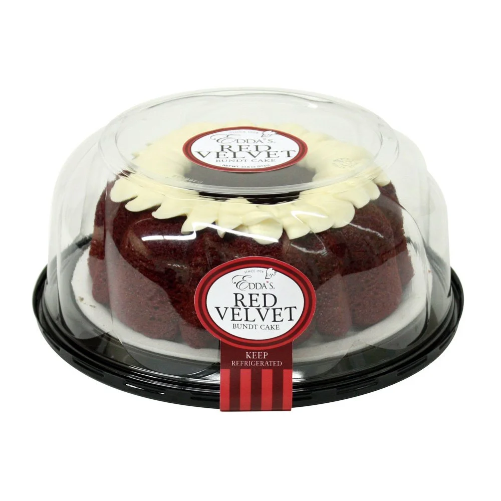EDDA'S RED VELVET BUNDT CAKE DOME