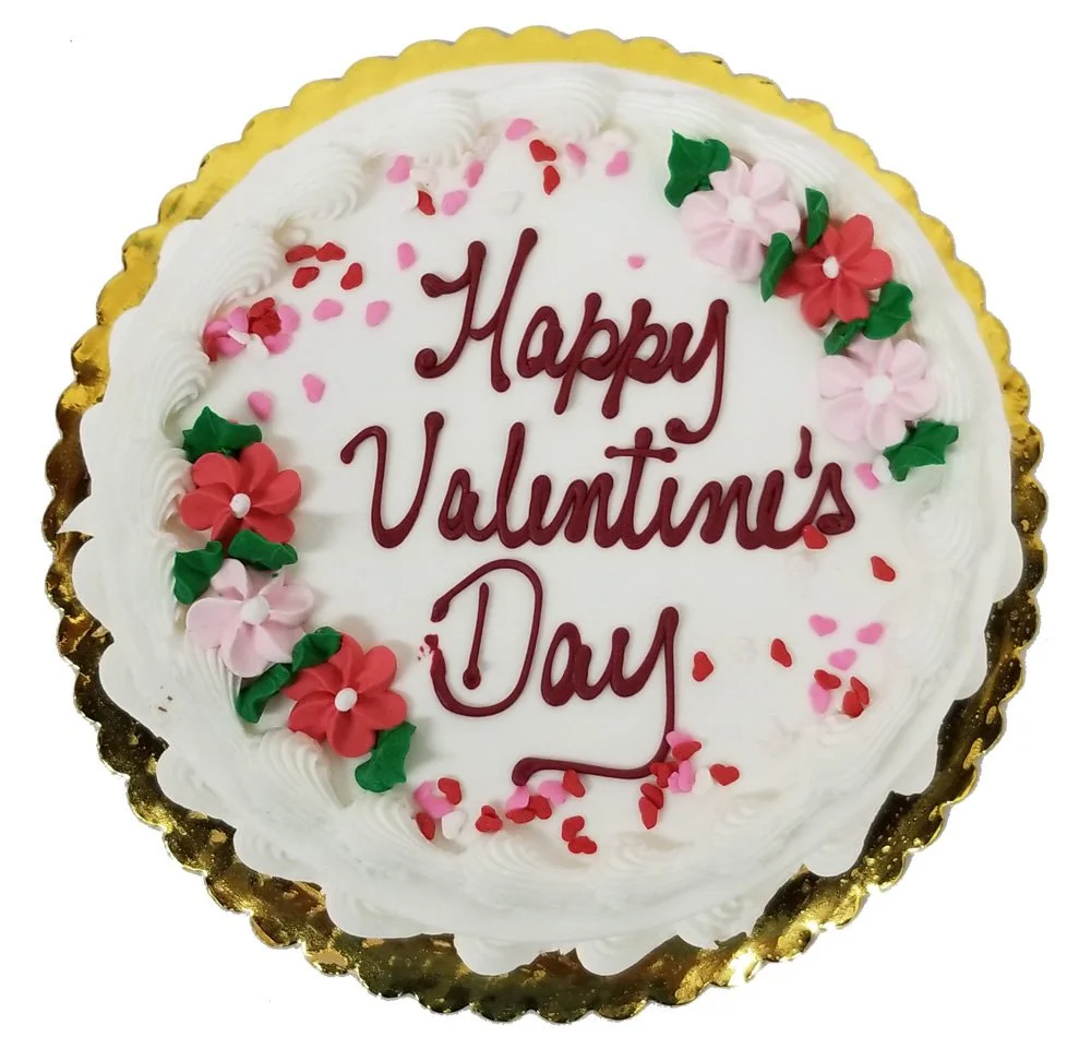 EDDA'S VALENTINES DAY VANILLA CELEBRATION CAKE