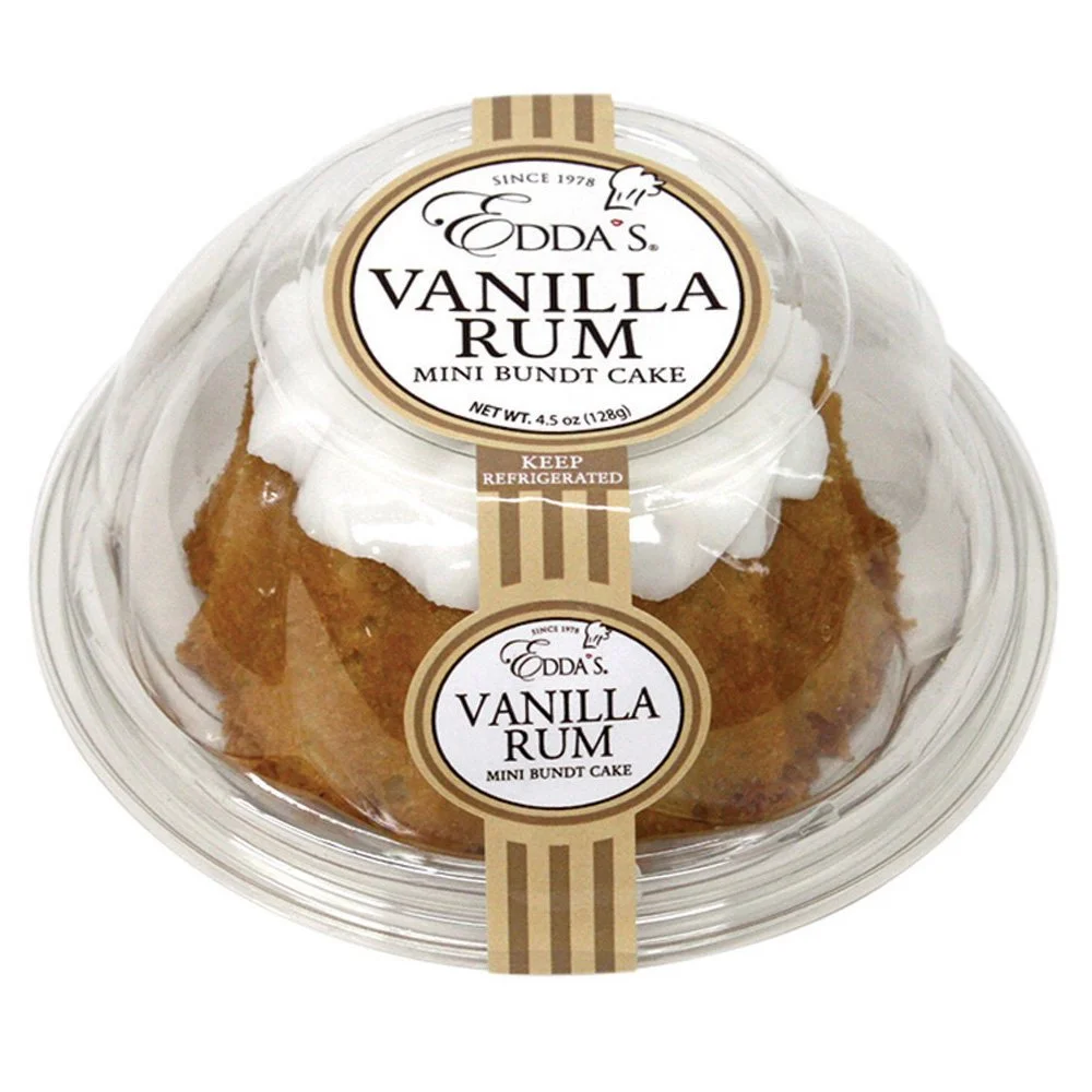 EDDA'S VANILLA RUM MINI BUNDT CAKE
