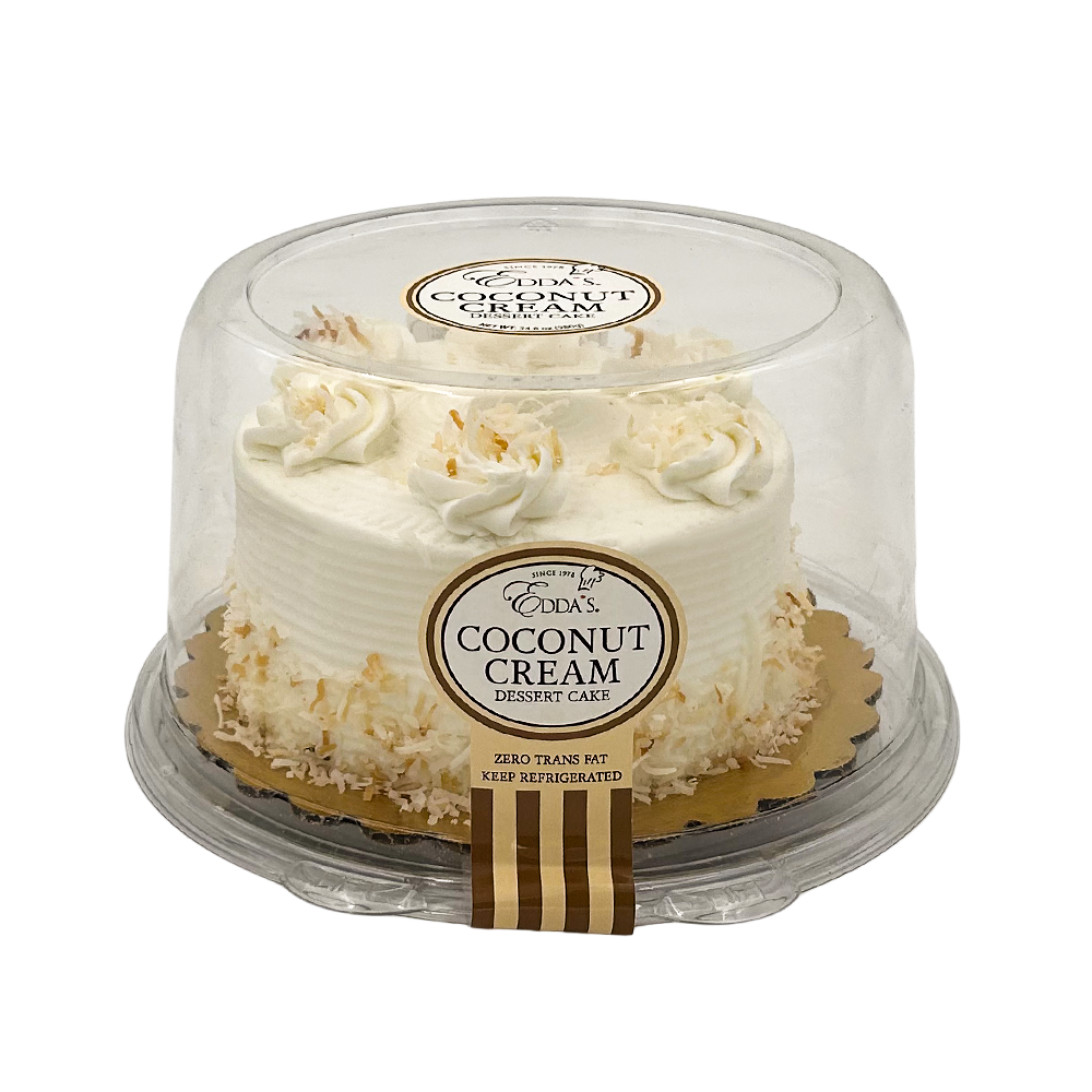 EDDA'S 6' COCONUT CREAM DESSERT CAKE