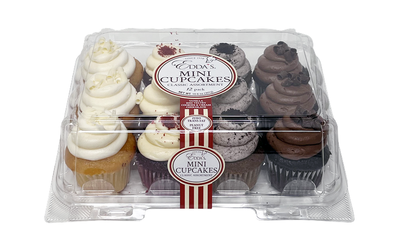 EDDA'S CLASSIC ASSORTMENT MINI CUPCAKES