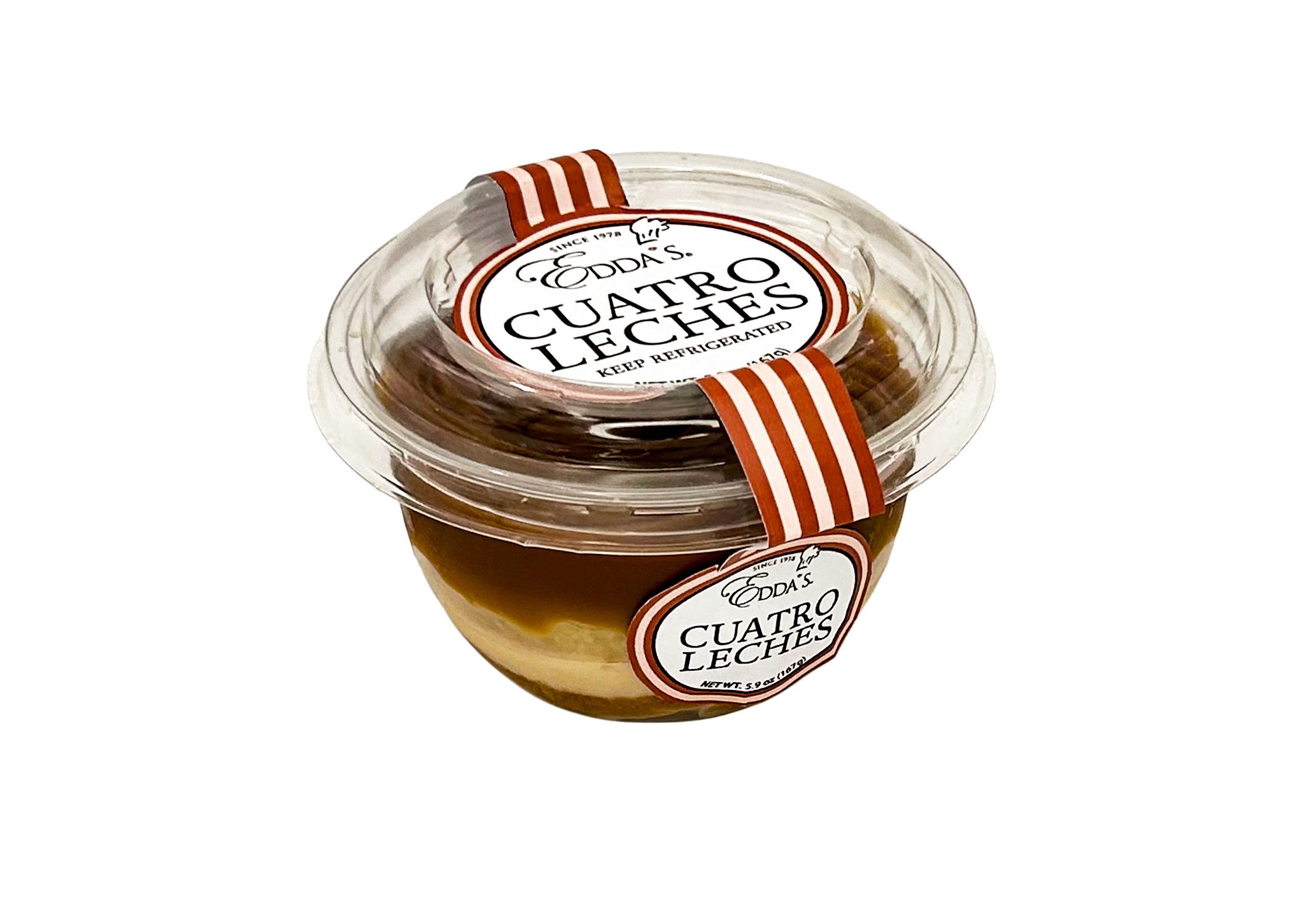 EDDA'S CUATRO LECHES DESSERT SINGLE SERVE 