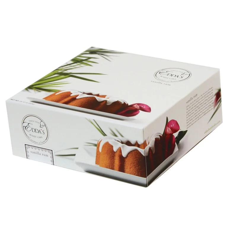 EDDA'S VANILLA RUM BUNDT CAKE BOX