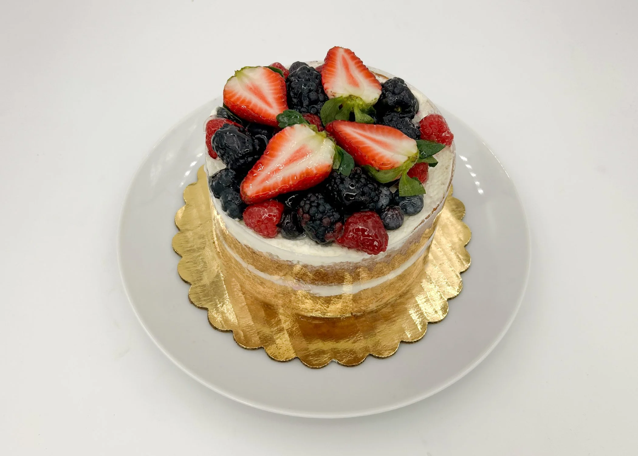 CHANTILLY 6' WITH BERRIES & ACETATE